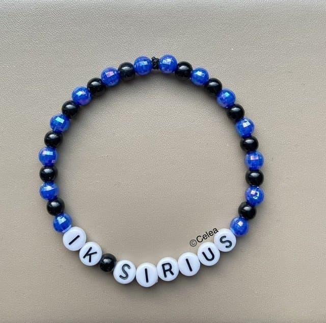 IK Sirius elastiskt armband fotboll accessoar smycke budskapsarmband