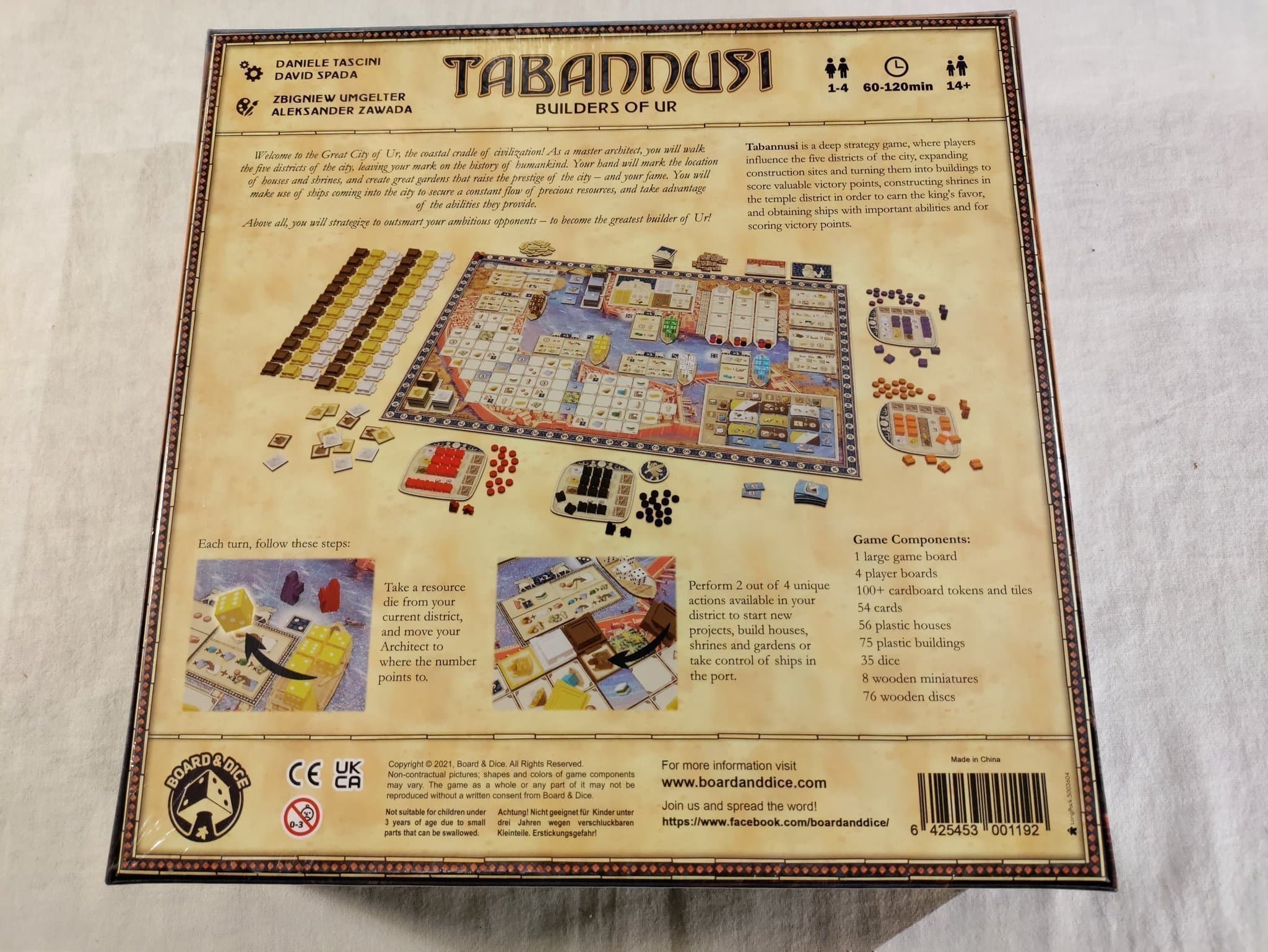 TABANNUSI: Builders of Ur - Build the Great Ancient City of Ur (New & Unopen)