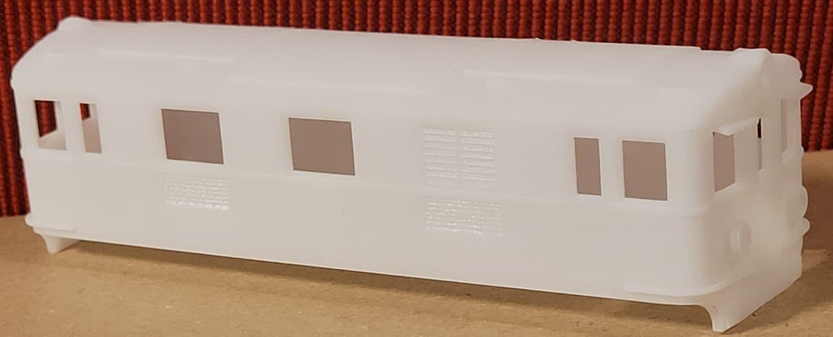 Lokkorg GBJ Bg / Bs i H0-skala - Resin - Craftcloud