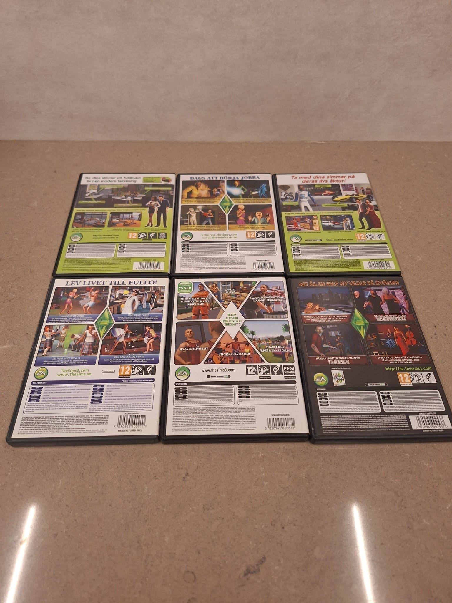 The Sims 3 - Samling med flera Expansionpaket och prylpaket - Retro - PC-spel