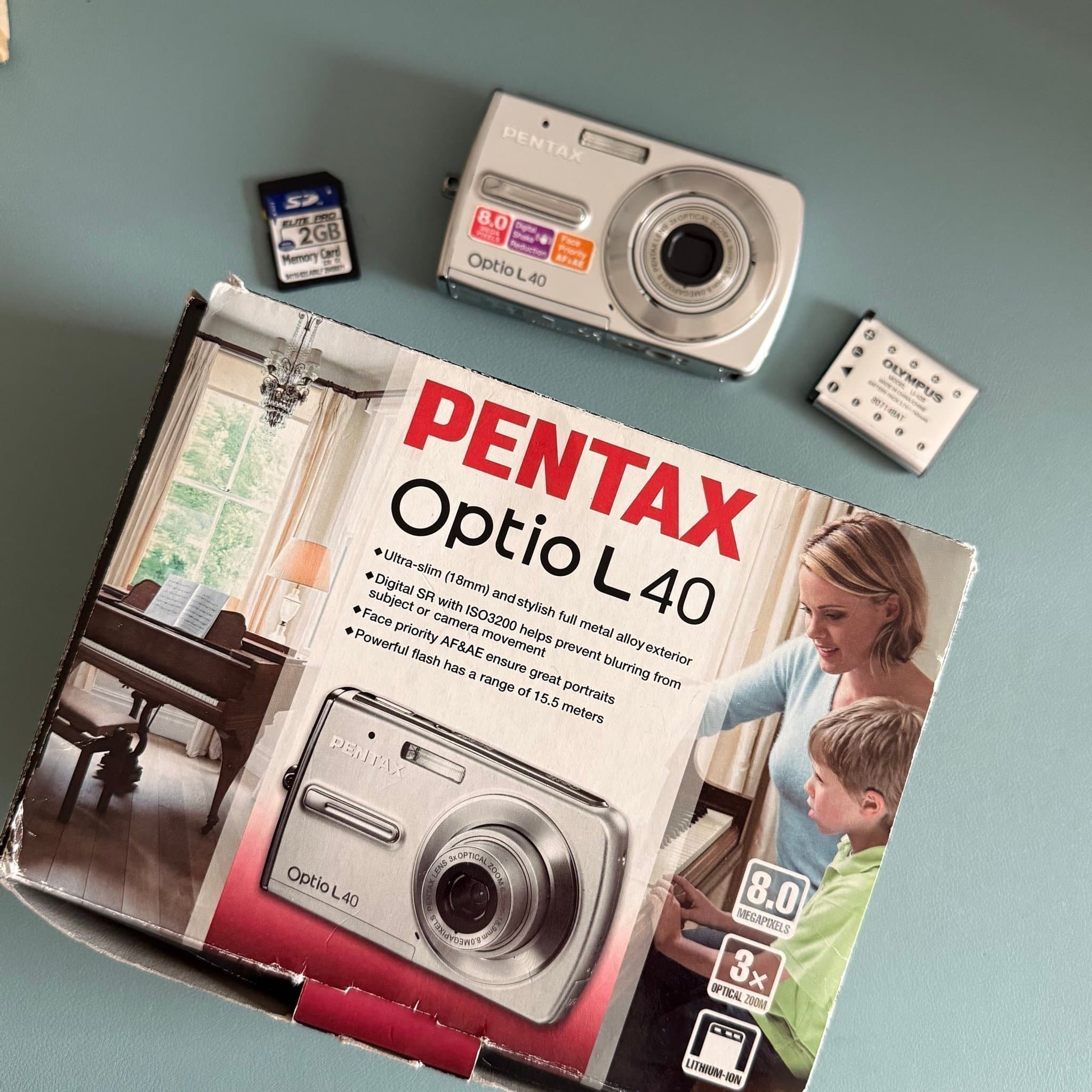 Pentax Optio L40 Digitalkamera