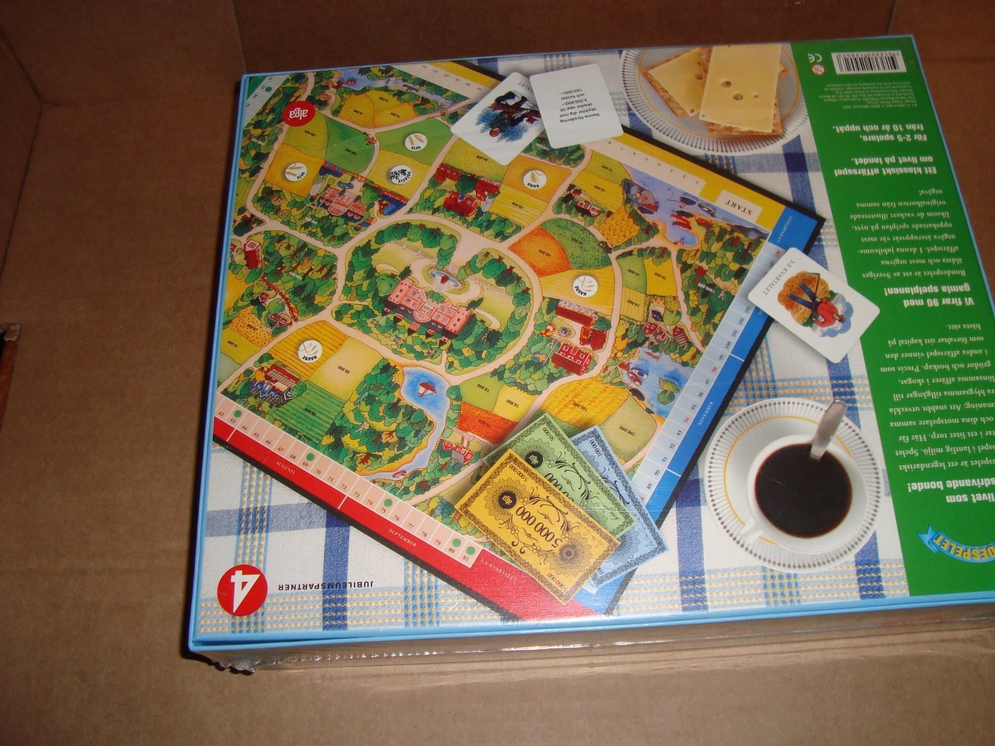 Bondespelet ! Sällskapspel ! Alga ! Plastad ! Ej öppnat ! Jubileumsutgåvan !