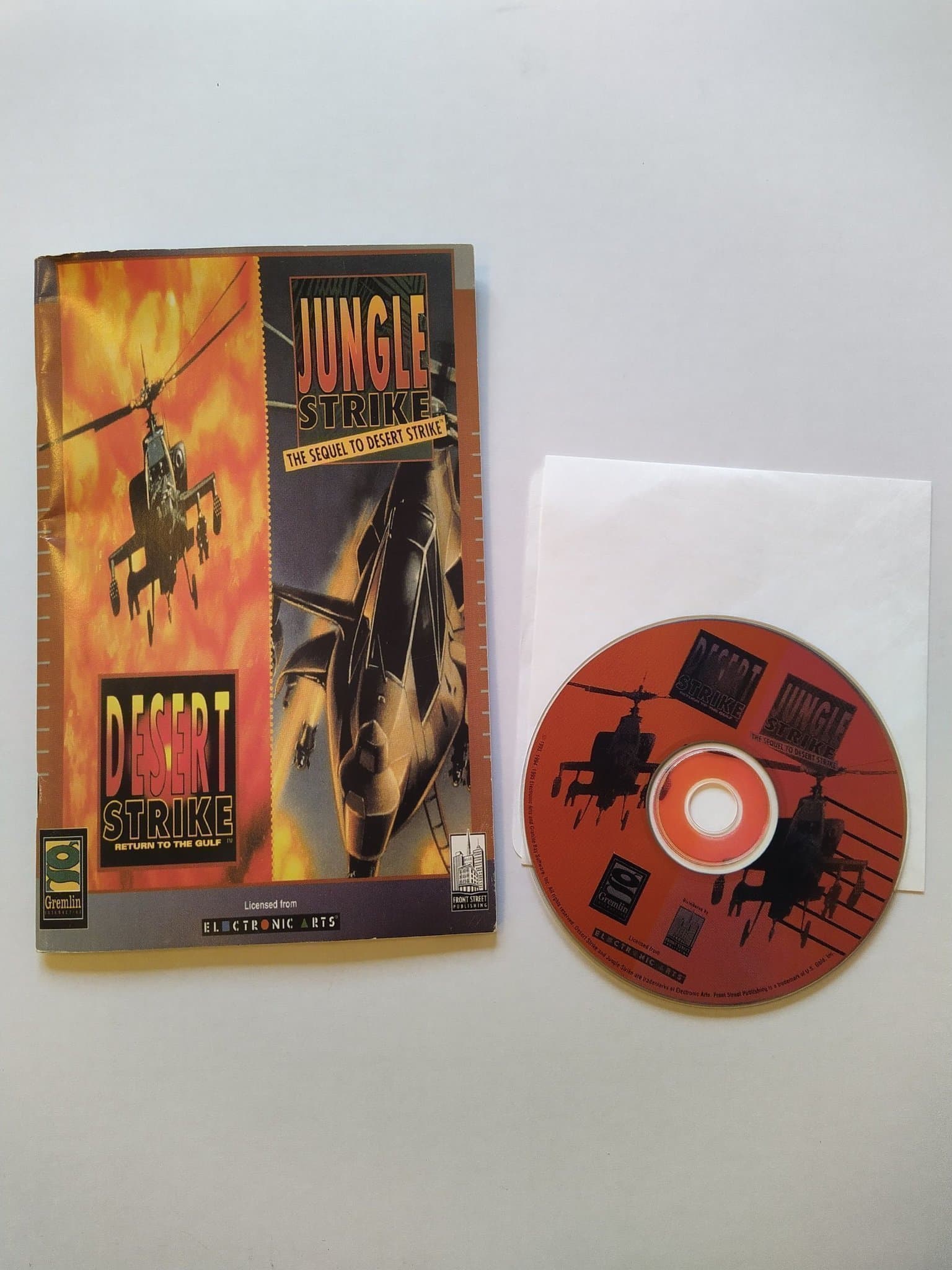 Gremlin Desert Strike & Jungle Strike PC CD-ROM