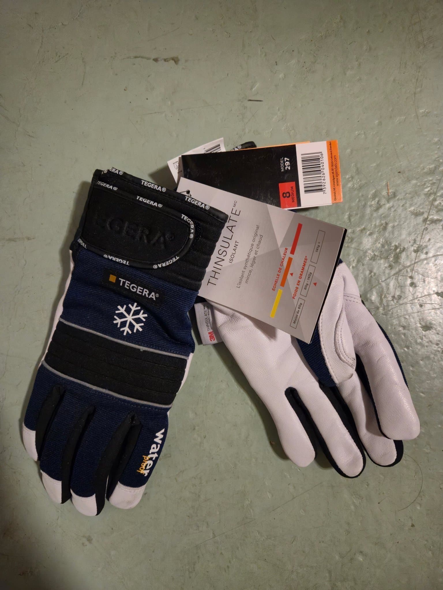 NY Tegera Läderhandske