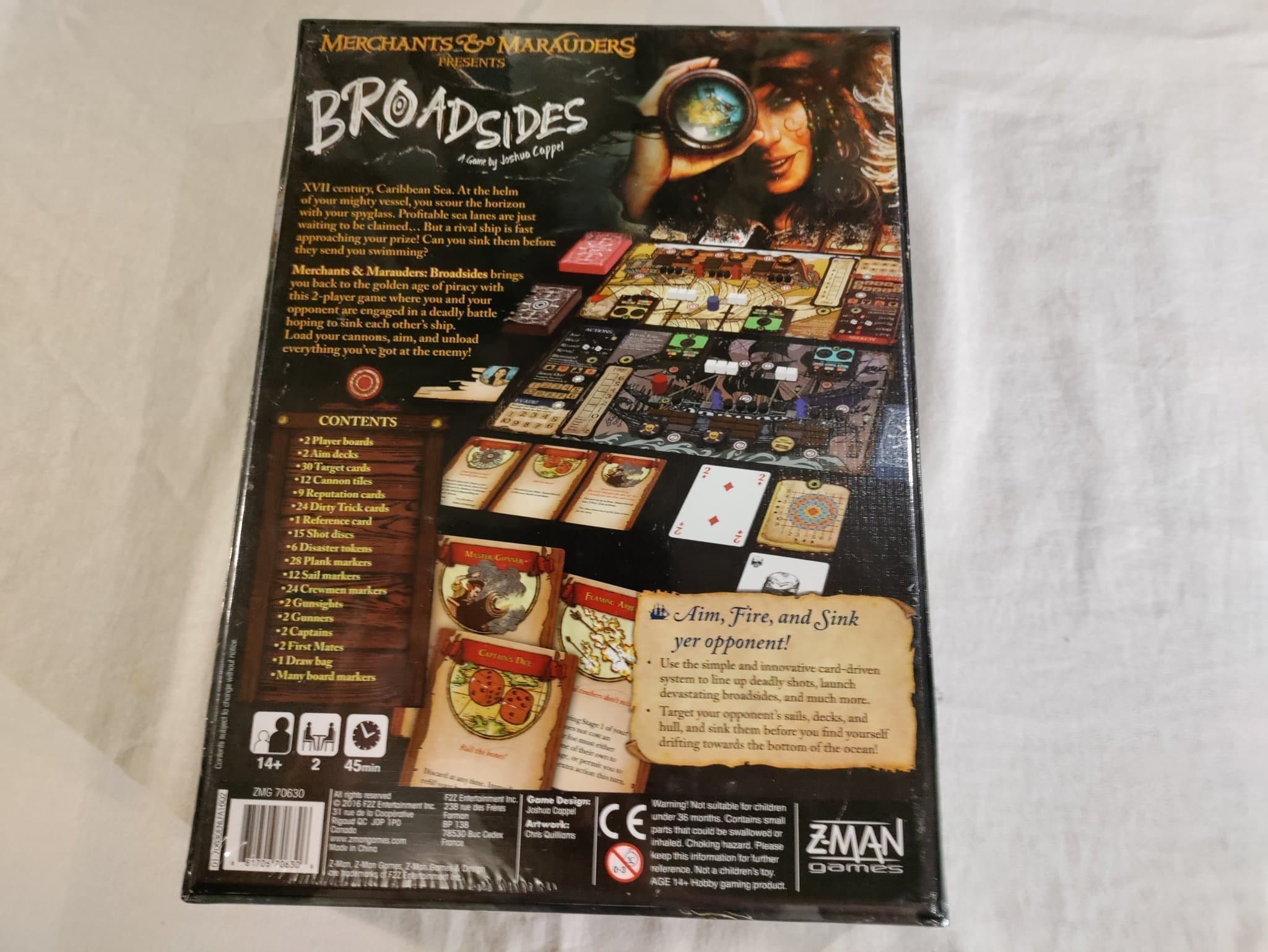 Merchanta & Marauders: BROADSIDES - 1800 Ship to Ship Combat. (New & Unopen)
