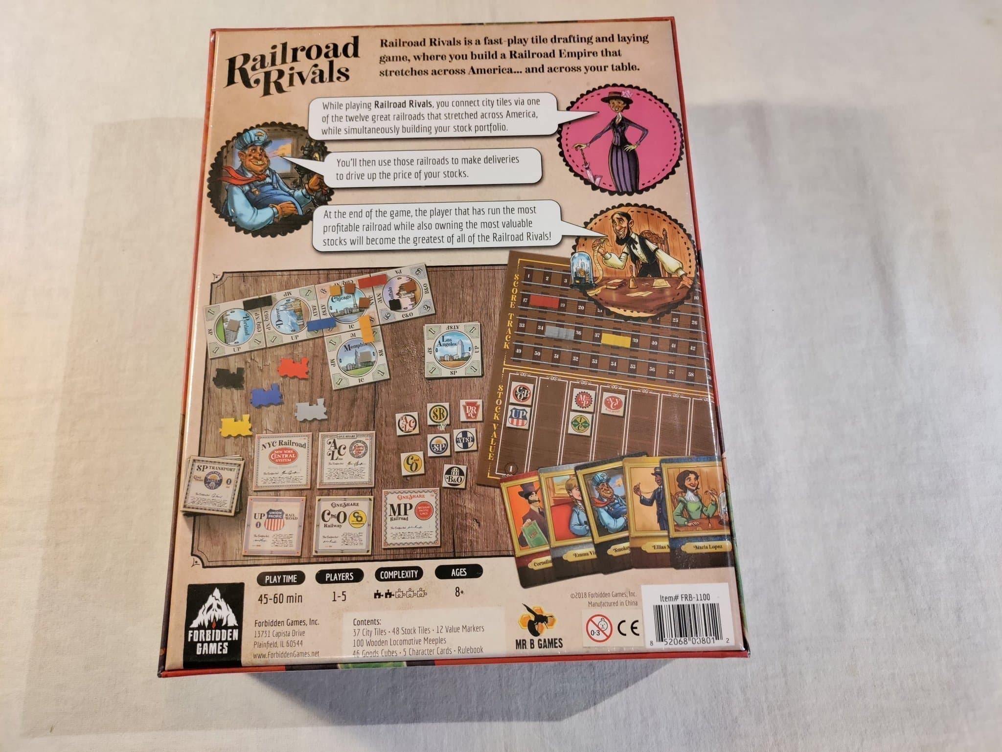 RAILROAD RIVALS - Stocks and Railroad Empire (New & Unopen)