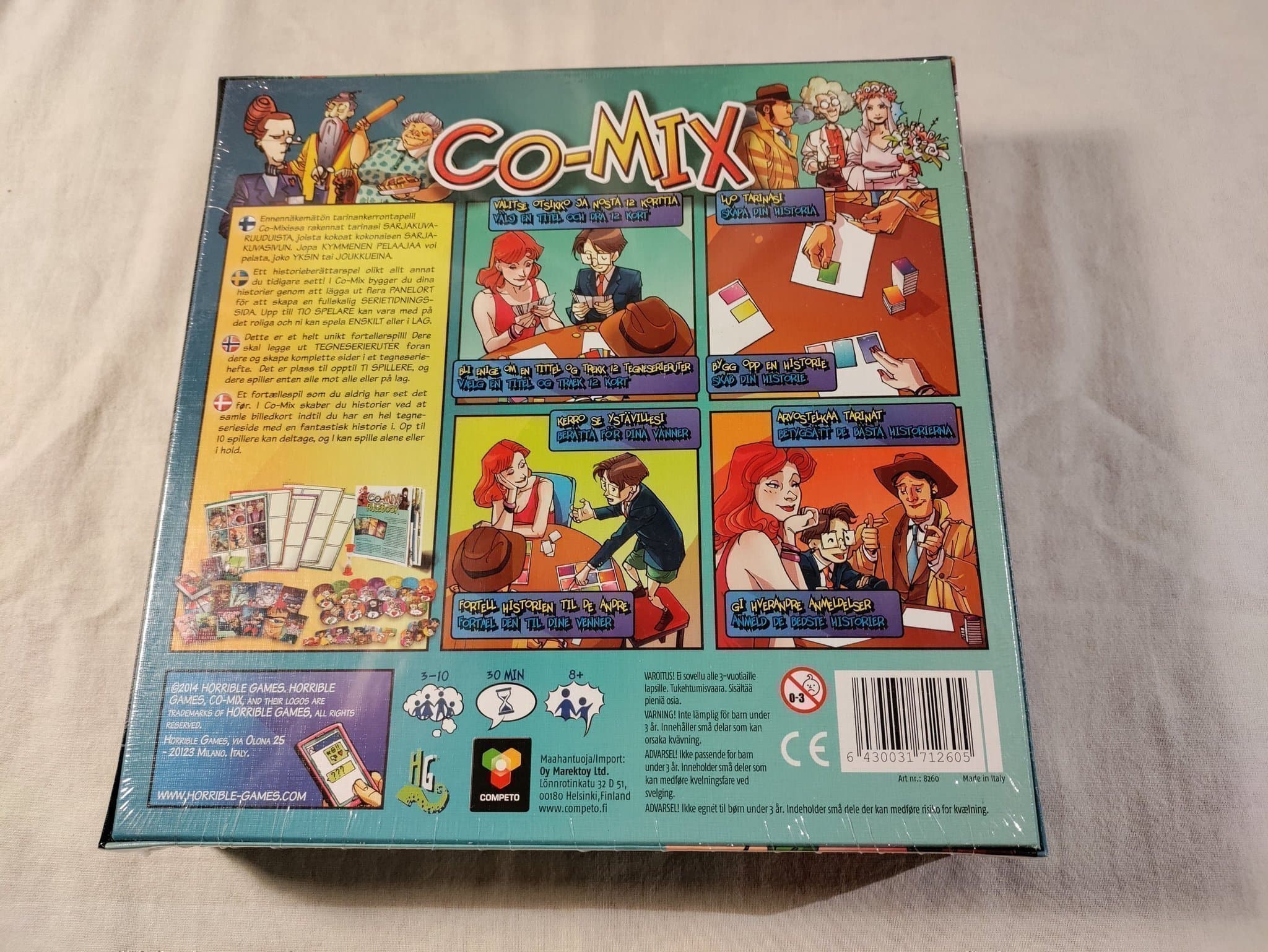 CO-MIX - Make The Best Cartoon Strip - Nordic Ed (New & Unopen)