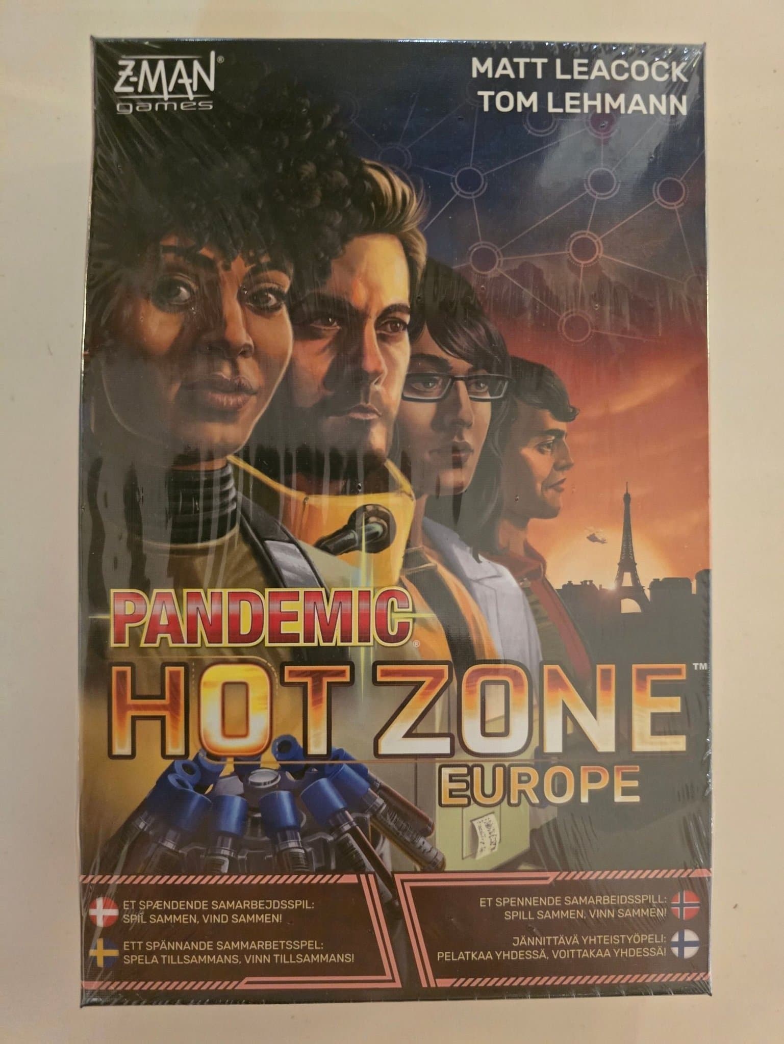 Pandemic Hot Zone Europe Nytt inplastad