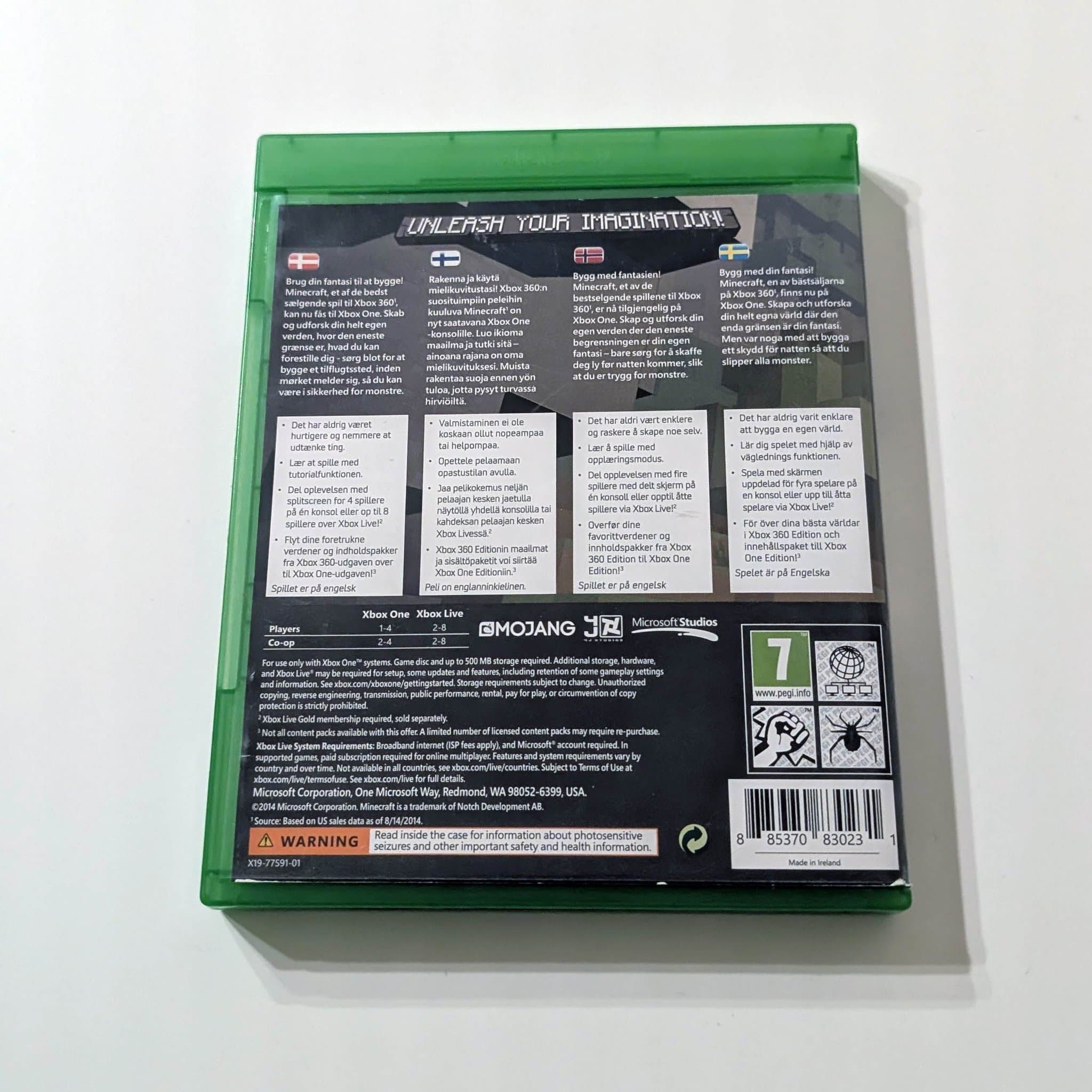 Minecraft Xbox One Edition