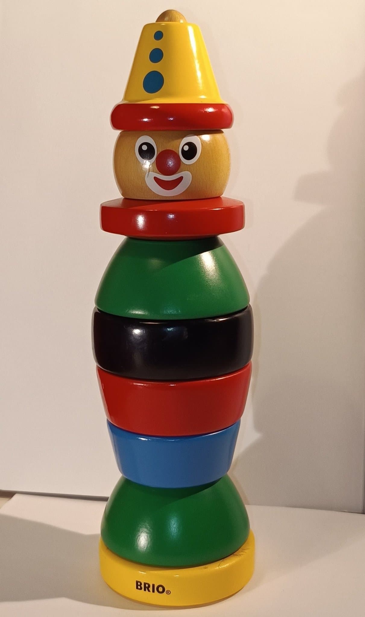 BRIO Stapelleksak Clown