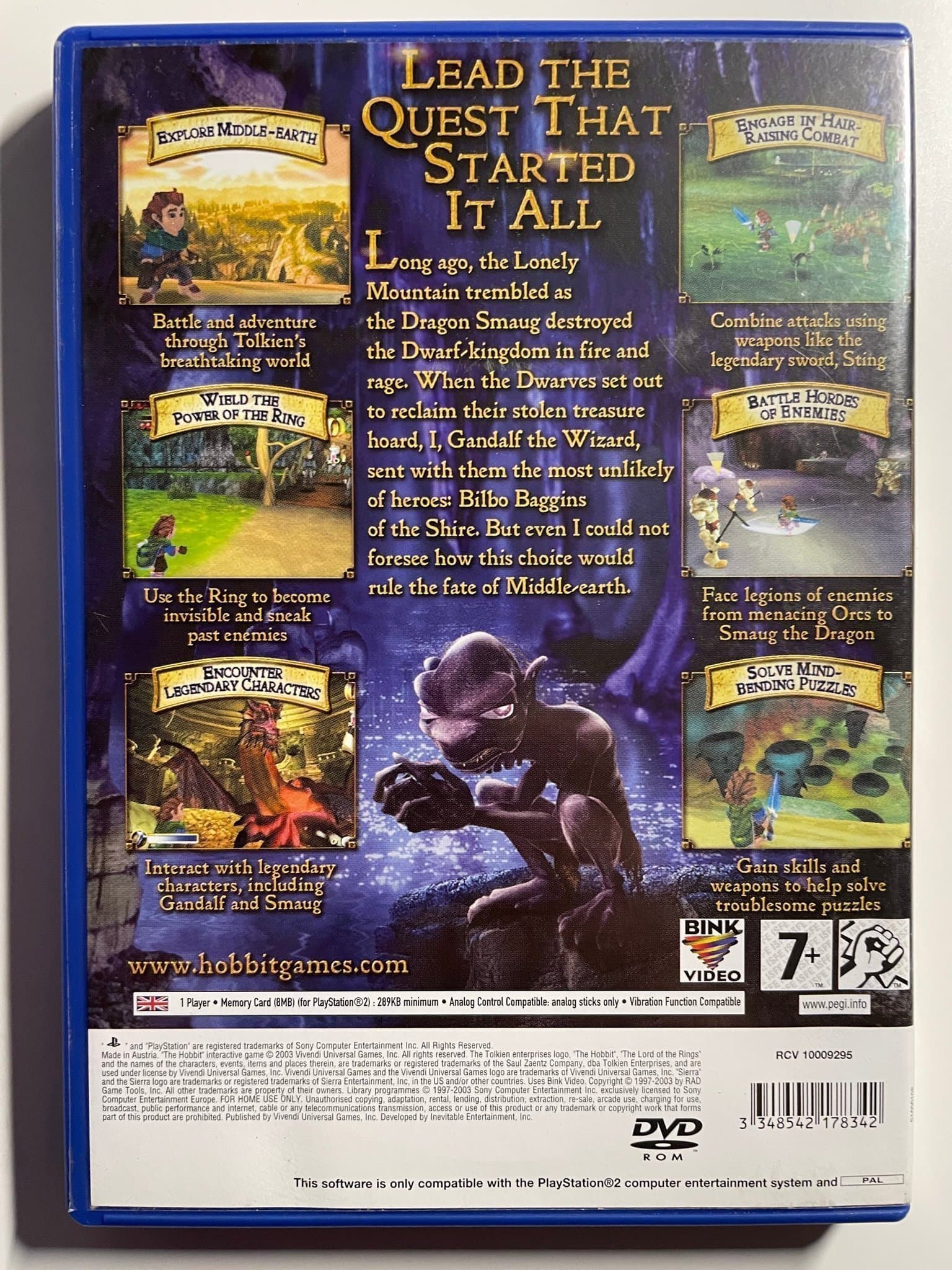 The Hobbit - PlayStation 2
