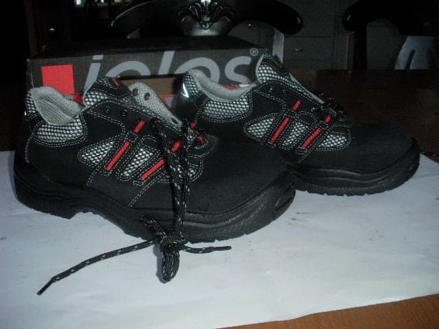 Oanvända Jalas 3210 skyddsskor stl 42 snörning arbetsskor skor för arbete