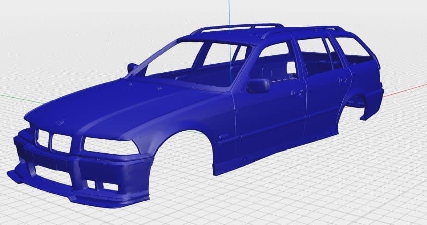 Hasegawa / Revell 1/24 BMW M3 E36 Touring Transkit