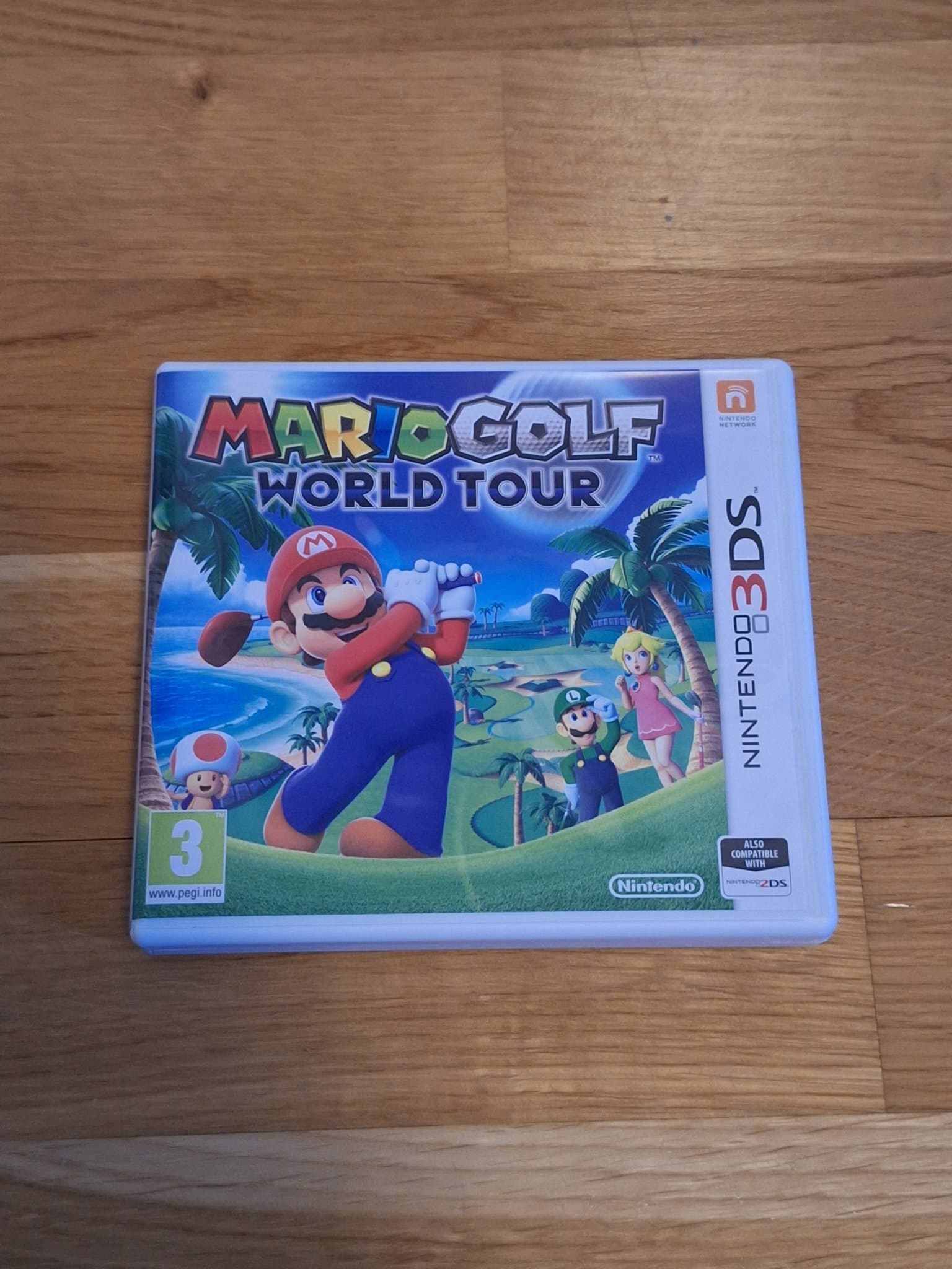 Mario Golf World Tour - Nintendo 3DS - Komplett i fint skick