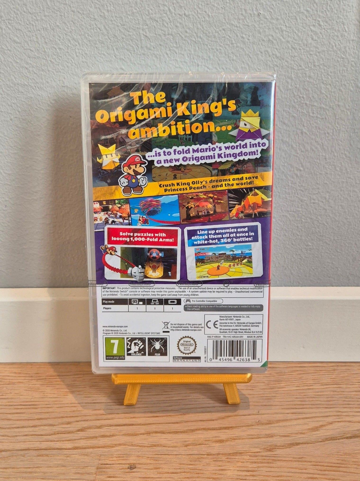 INPLASTAD Paper Mario: The Origami King - Nintendo Switch