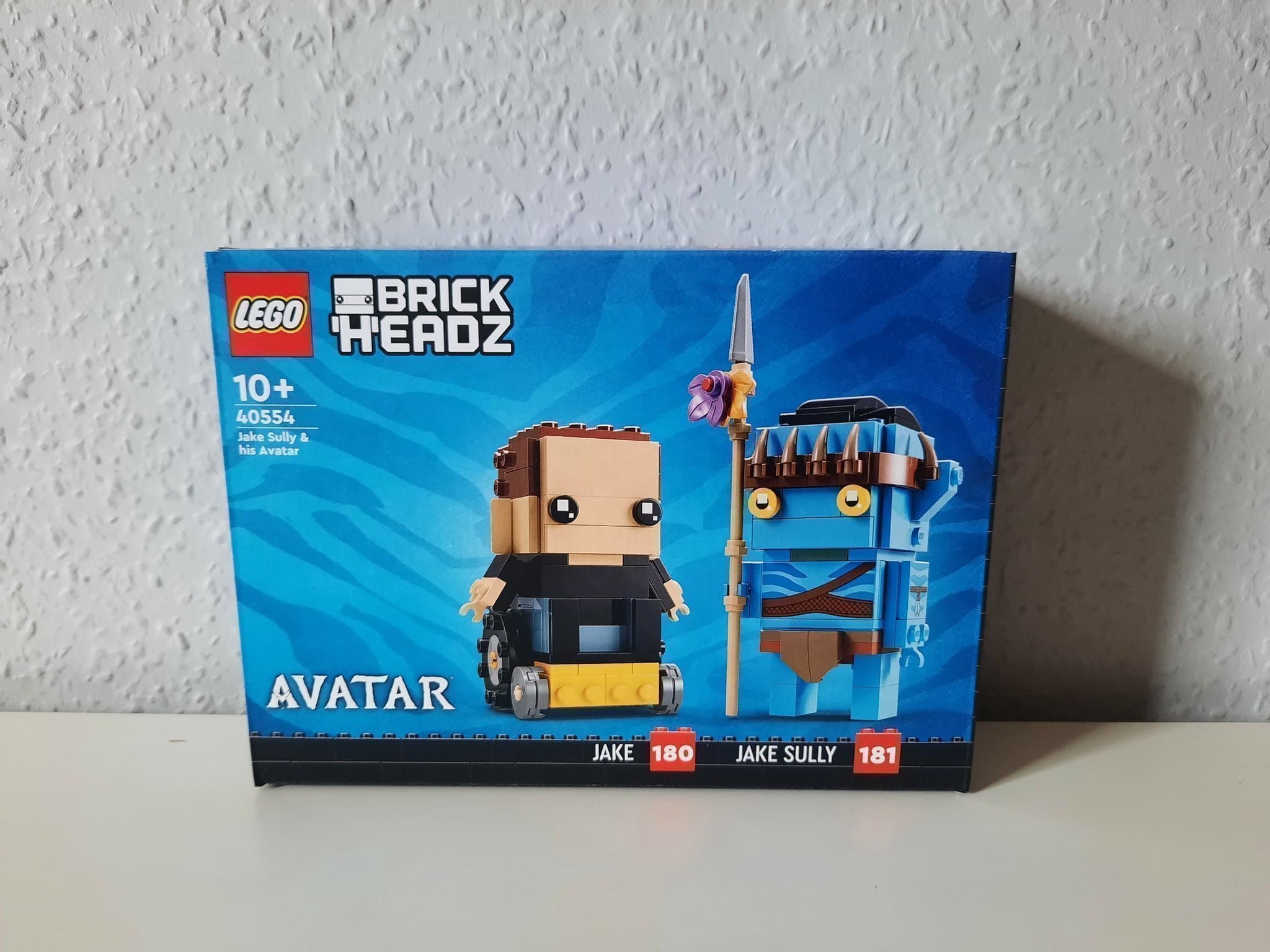 Helt Nytt BrickHeadz Lego 40554 Jake Sully & his Avatar Oöppnad