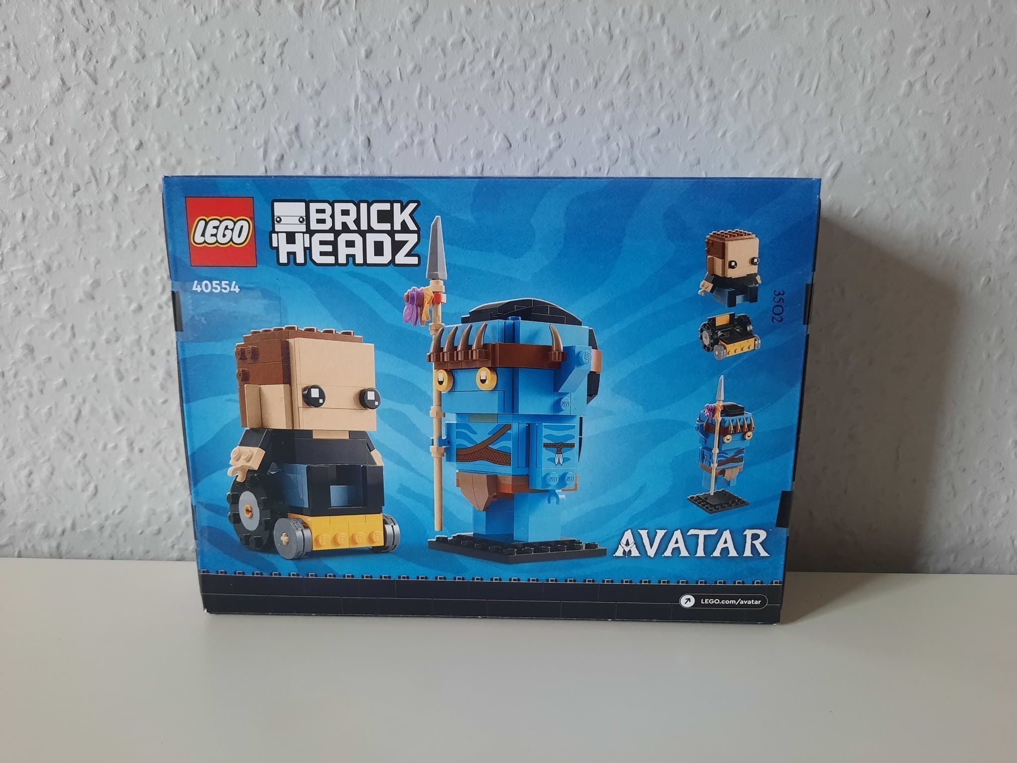 Helt Nytt BrickHeadz Lego 40554 Jake Sully & his Avatar Oöppnad