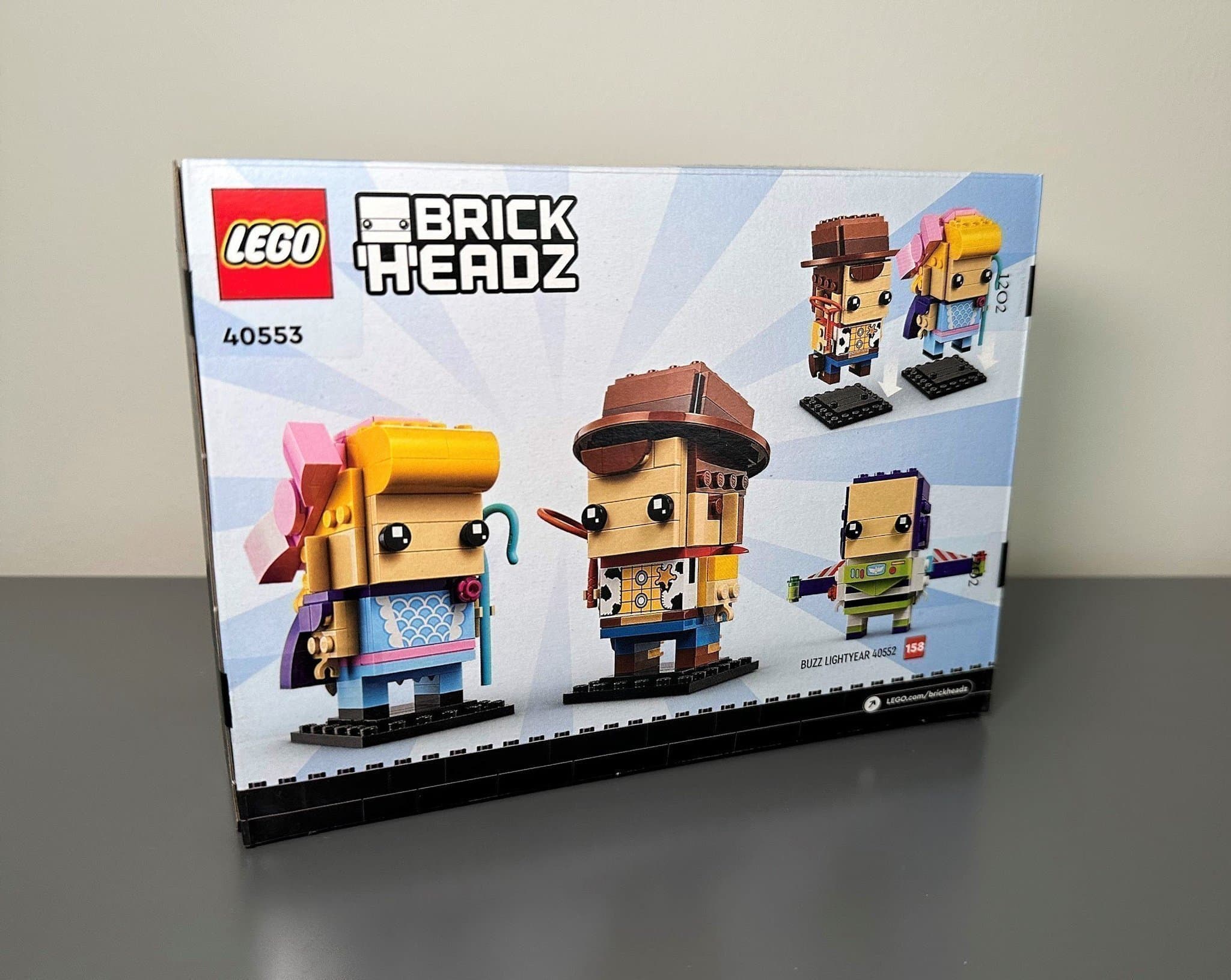 Helt Nytt BrickHeadz LEGO 40553 Woody and Bo Peep