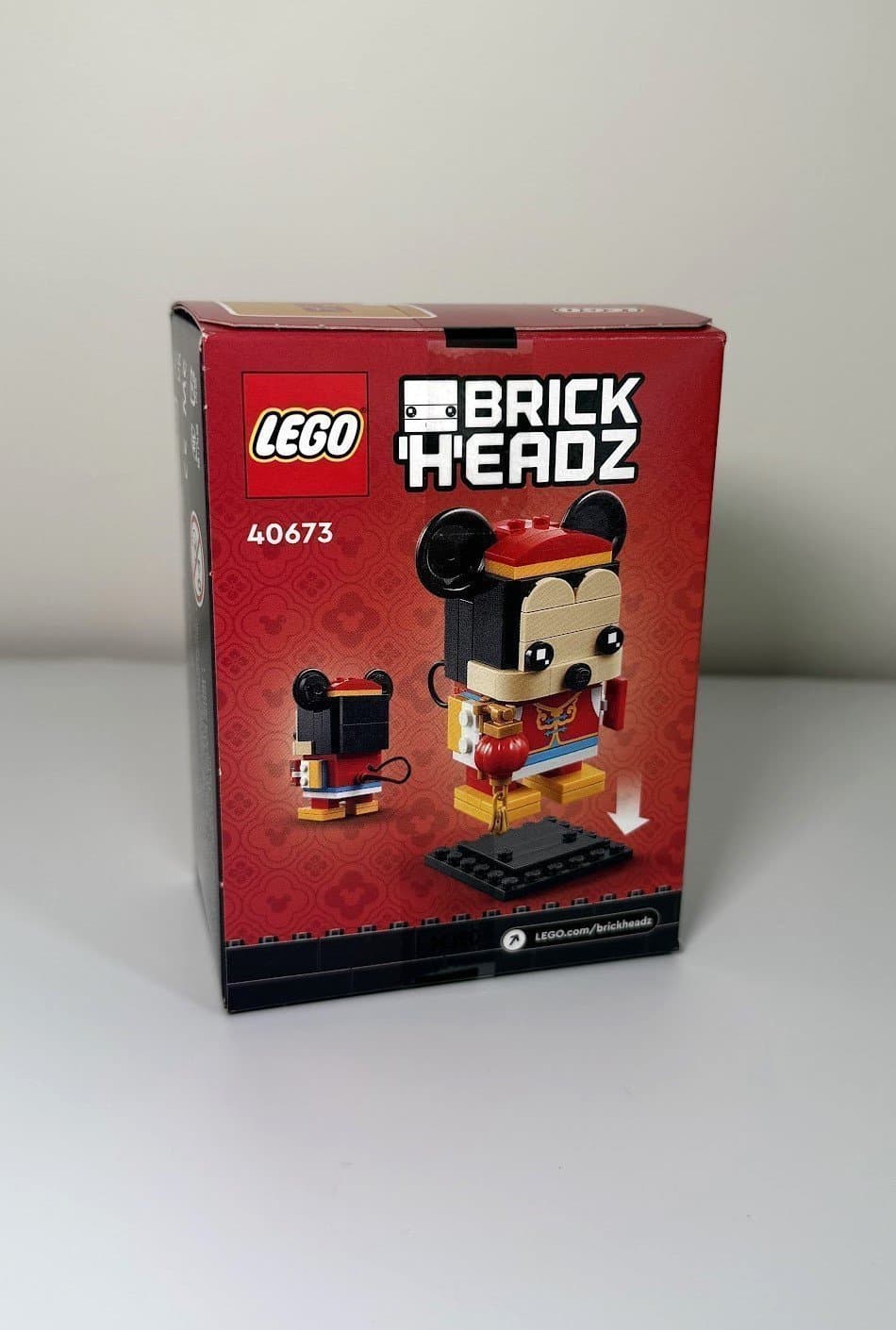 Helt Nytt BrickHeadz 40673 Spring Festival Mickey Mouse , NY & OÖPPNAD