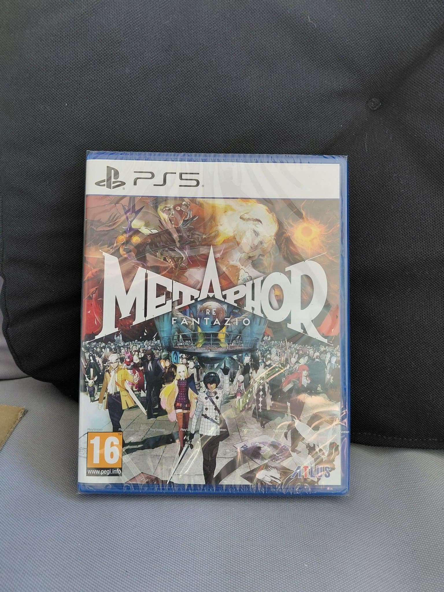 Metaphor Refantazio PS5 Nyinplatstad / Oöppnad