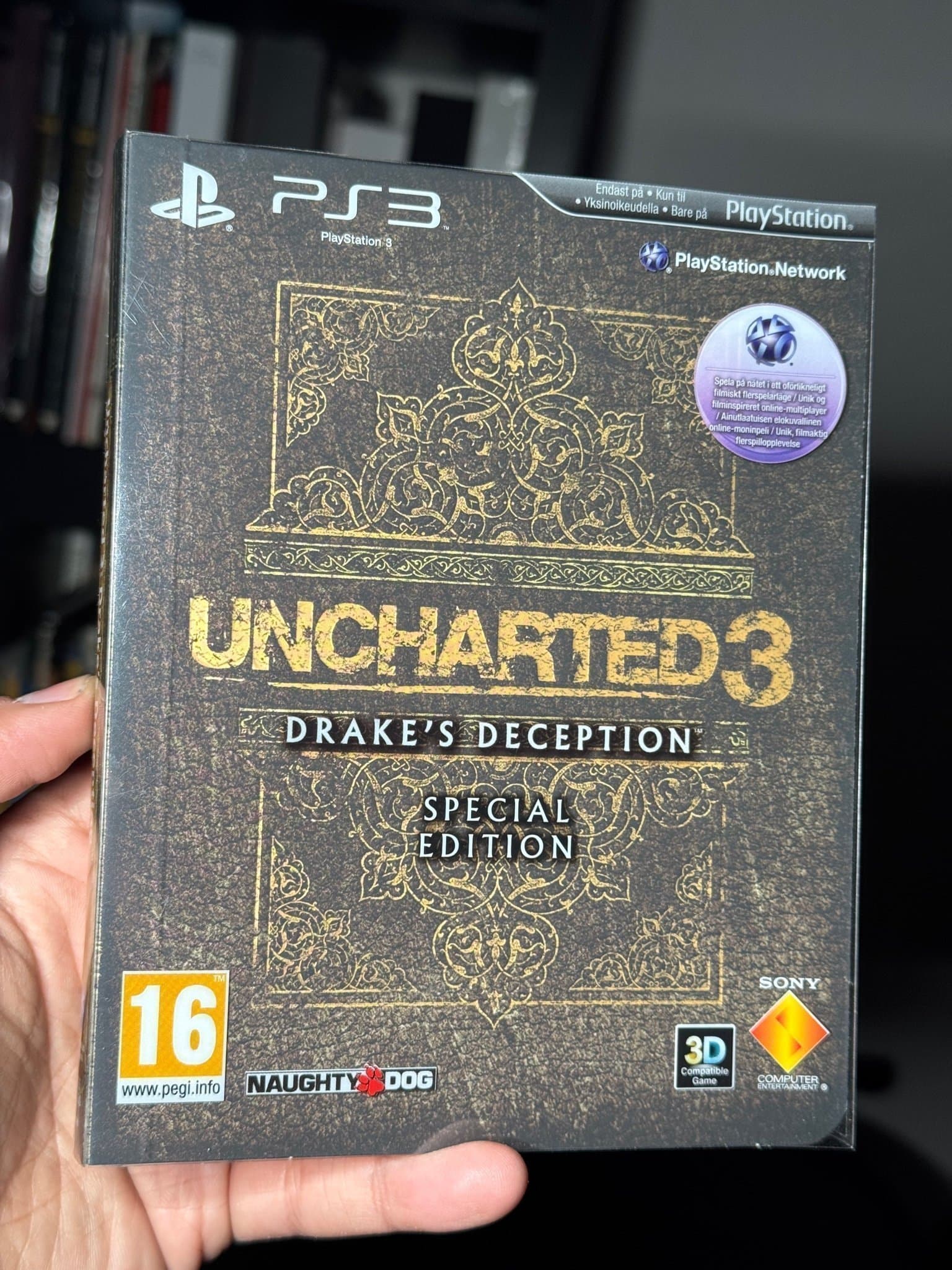 Uncharted 3: Drake's Deception Special Book Edition PS3