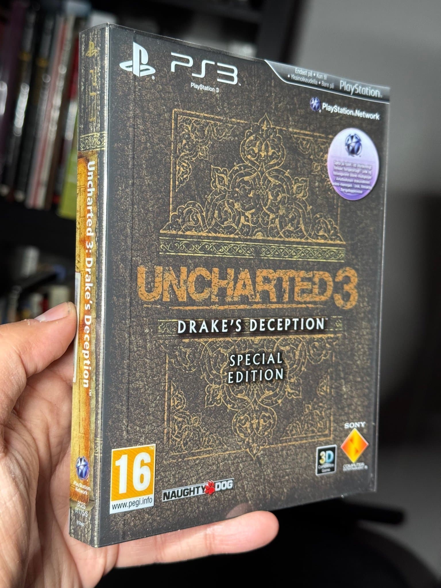 Uncharted 3: Drake's Deception Special Book Edition PS3