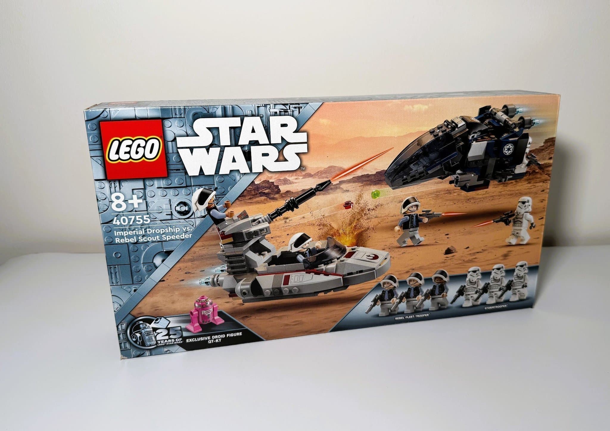 Helt Nytt Exklusivt Lego 40755 Imperial Dropship vs. Rebel Scout, NY & OÖPPNAD