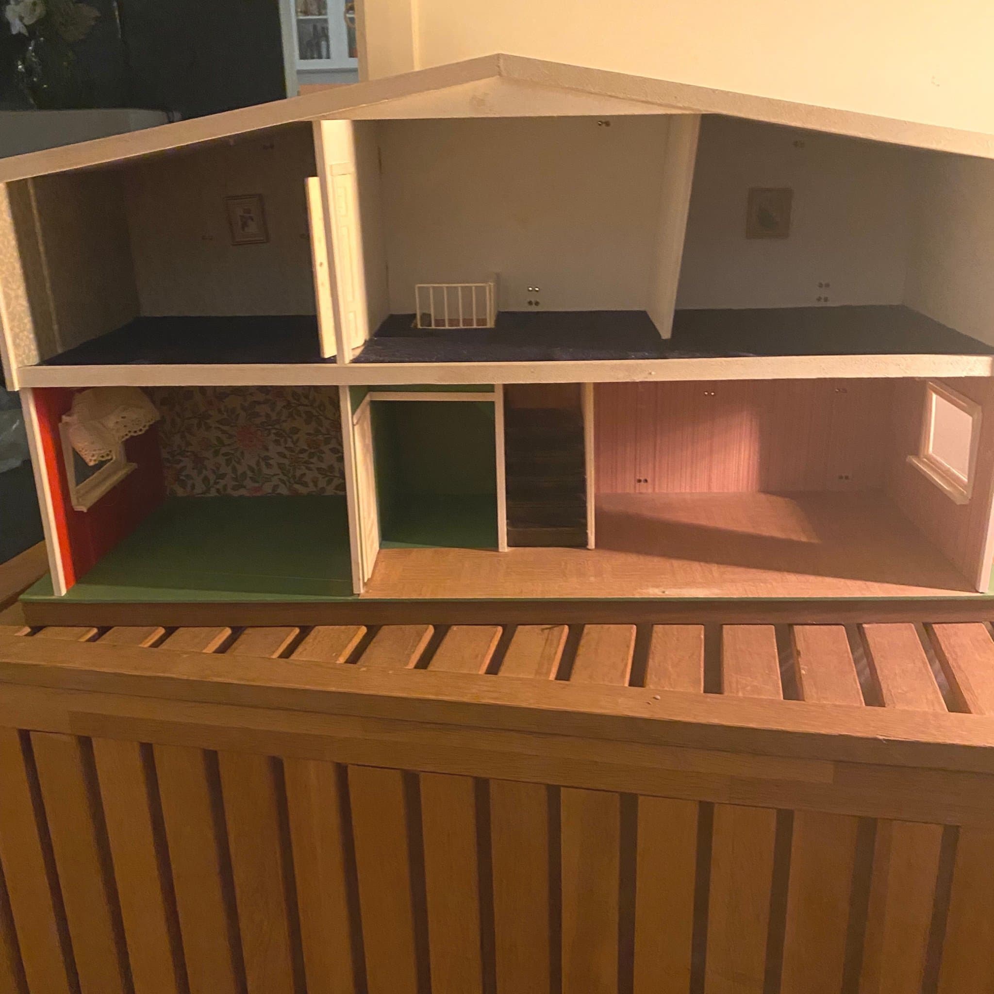 Retro Brio dockhus från tidigt -70 tal