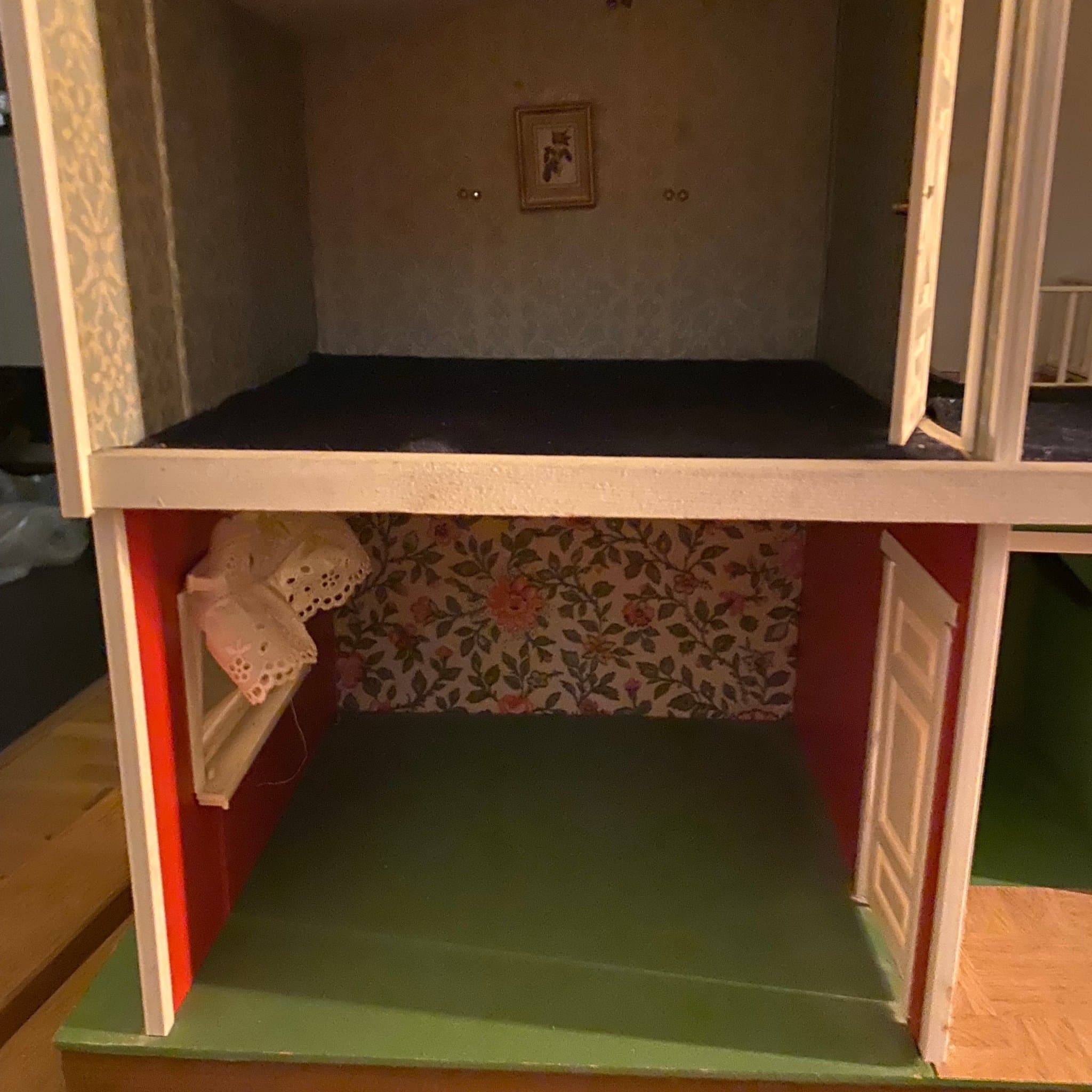 Retro Brio dockhus från tidigt -70 tal