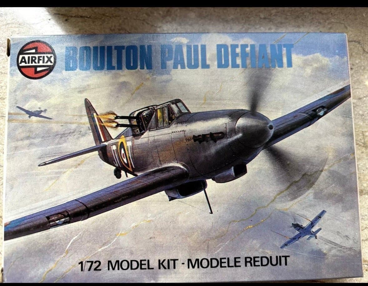 Airfix Boulton Paul Defiant 1/72 Modellbyggsats