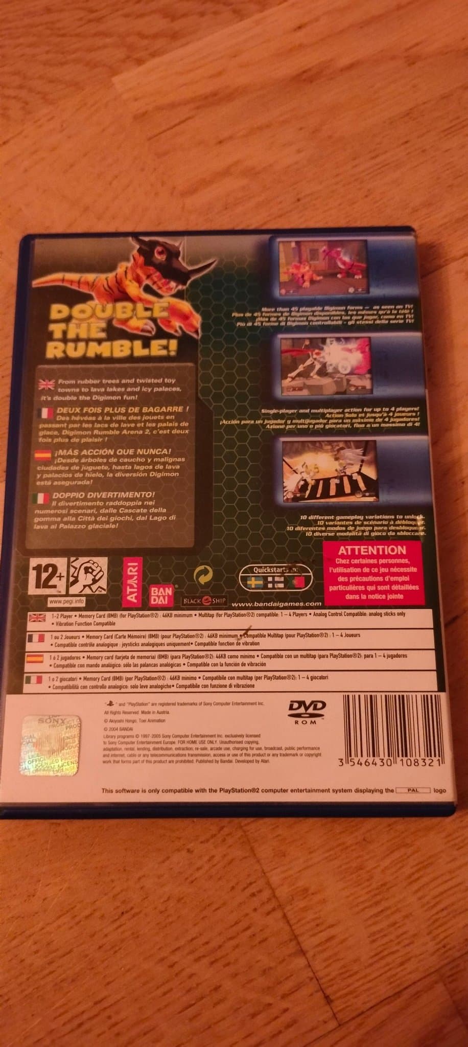 Digimon Rumble Arena 2 - PlayStation 2