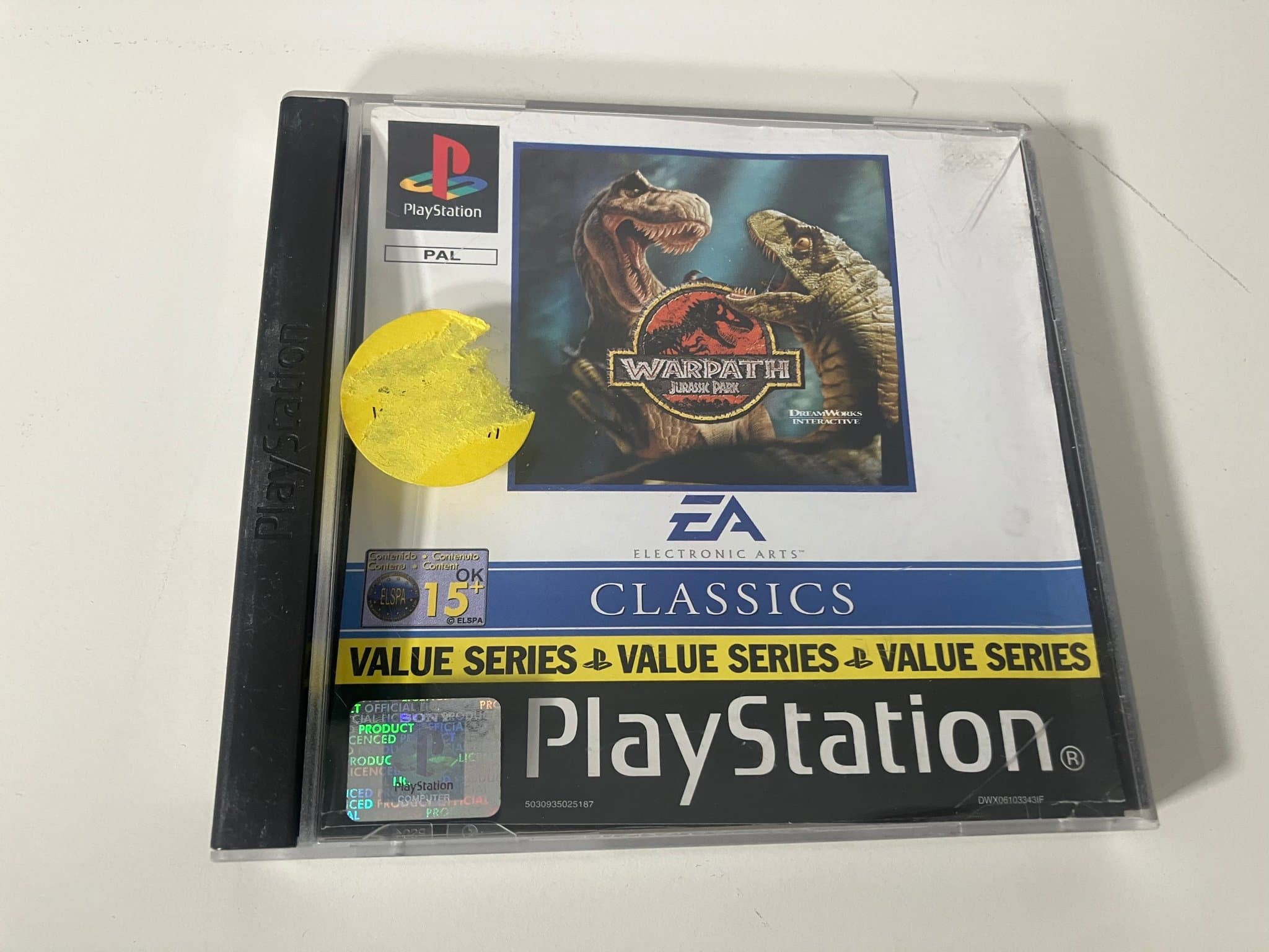 Warpath Jurassic Park -- PlayStation 1 -- PS1