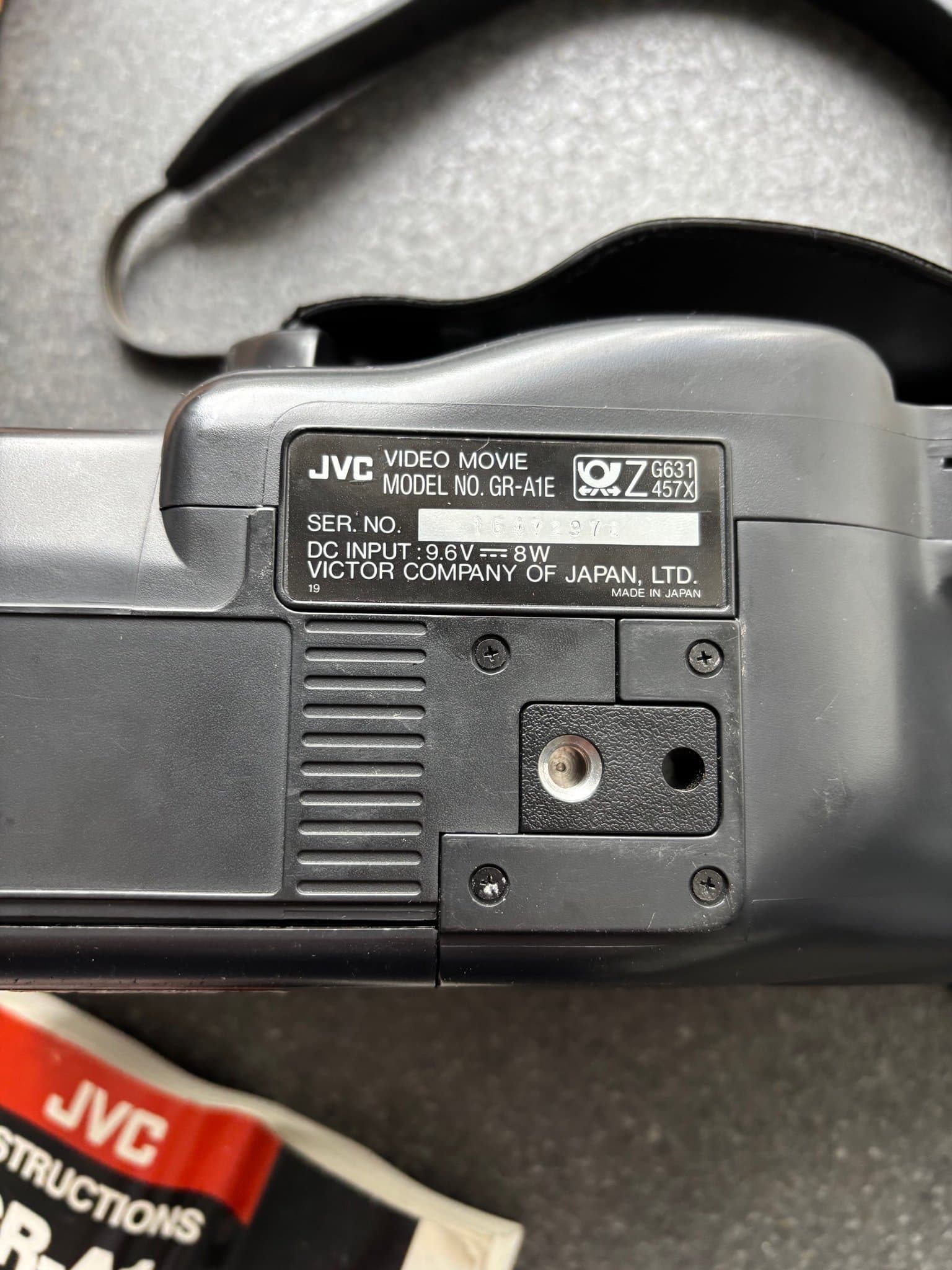 JVC GR-A1E Videokamera