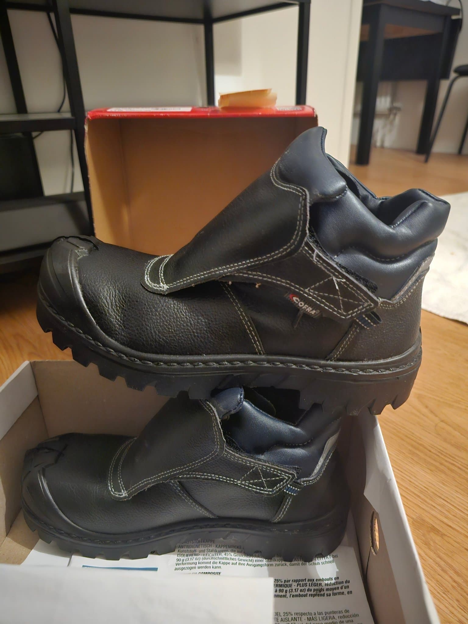 Cofra Welder BIS UK Skyddsskor Svarta EU 40