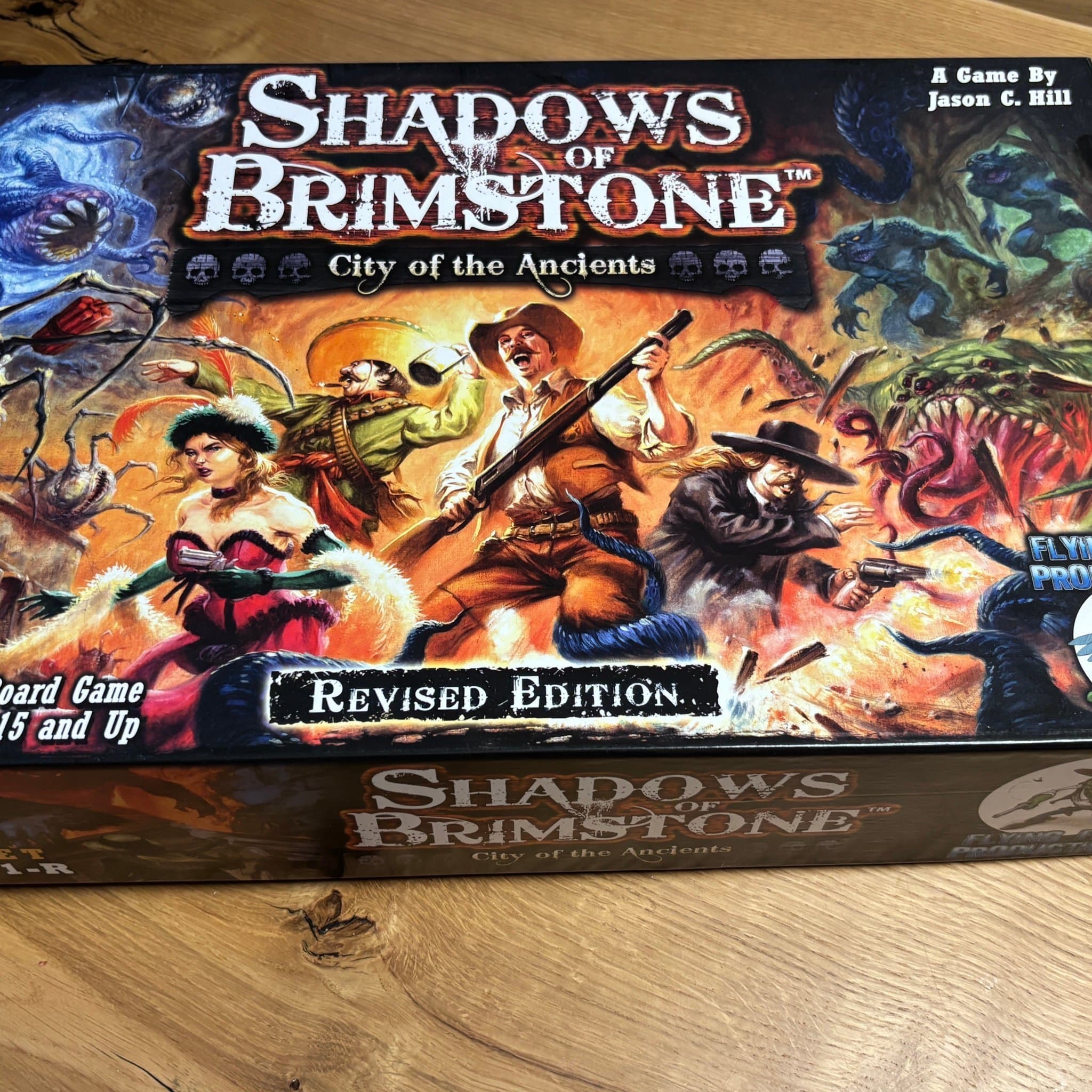 Shadows of Brimstone: City of the Ancients brädspel