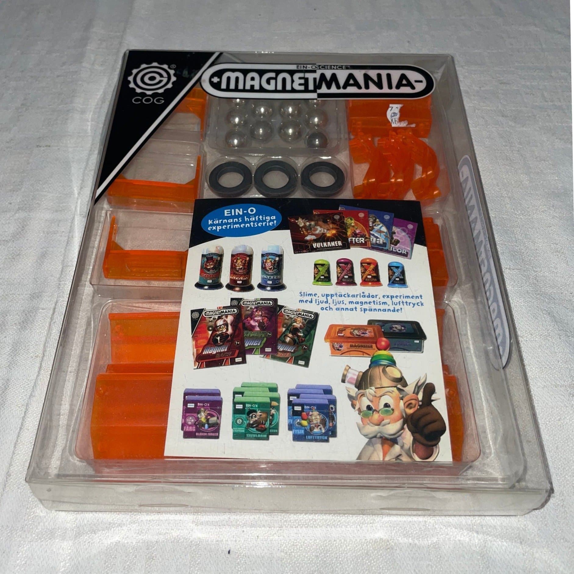 EIN-O SCIENCE Magnet Mania experimentlåda 7+ magnetism experiment, vetenskap