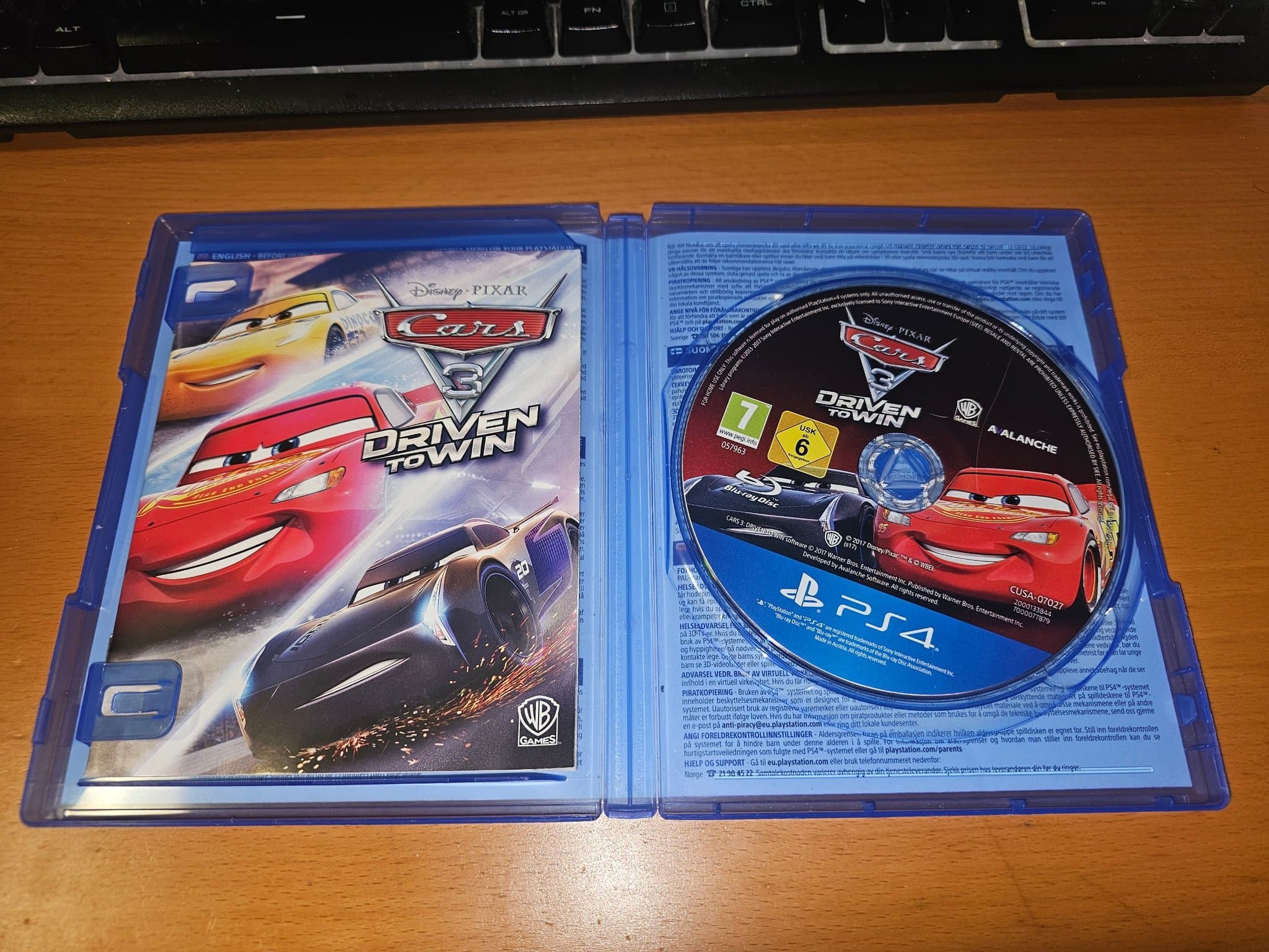 Cars 3 Driven to Win PS4