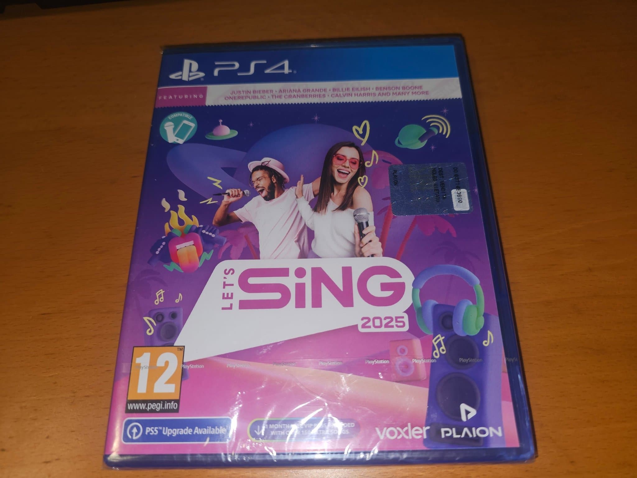 Inplastat Let's Sing 2025 - PS4