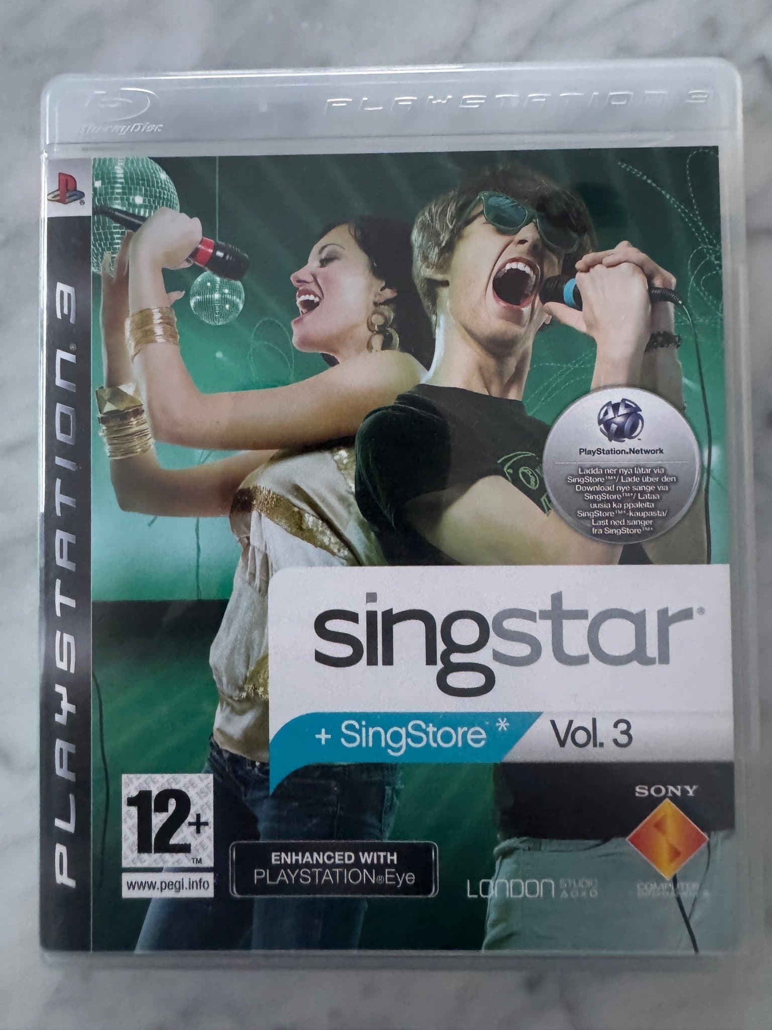 SingStar + SingStore Vol. 3 (PlayStation 3)