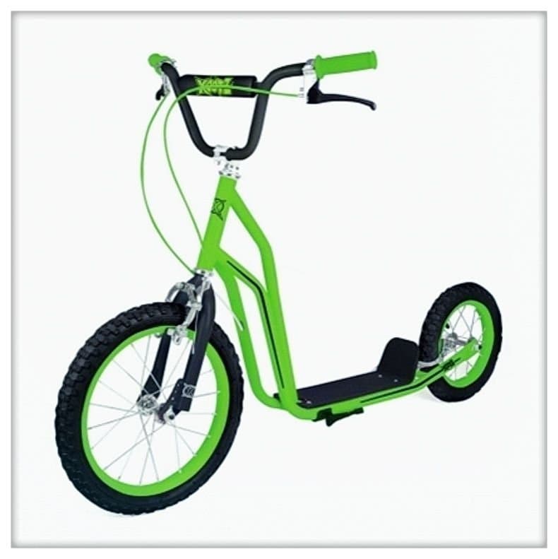 GRÖN BMX SKOTER XOOTZ SPARK CYKEL BARN SPORT VÅR