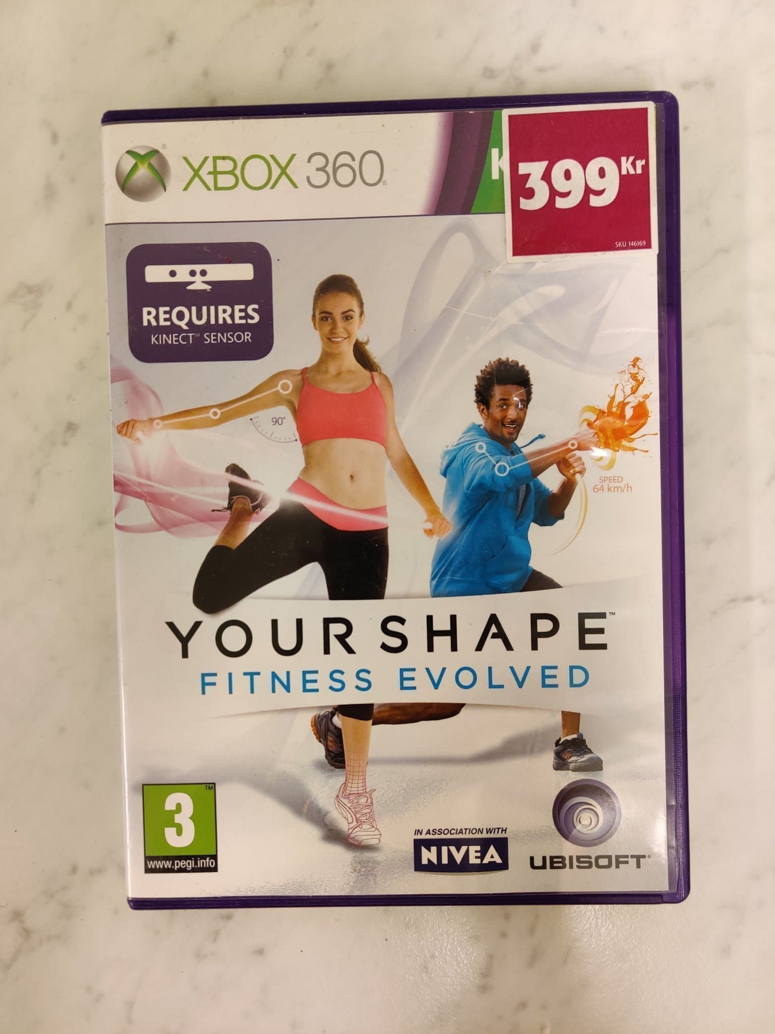 Your Shape Fitness Evolved - Xbox 360, spel, Kinect