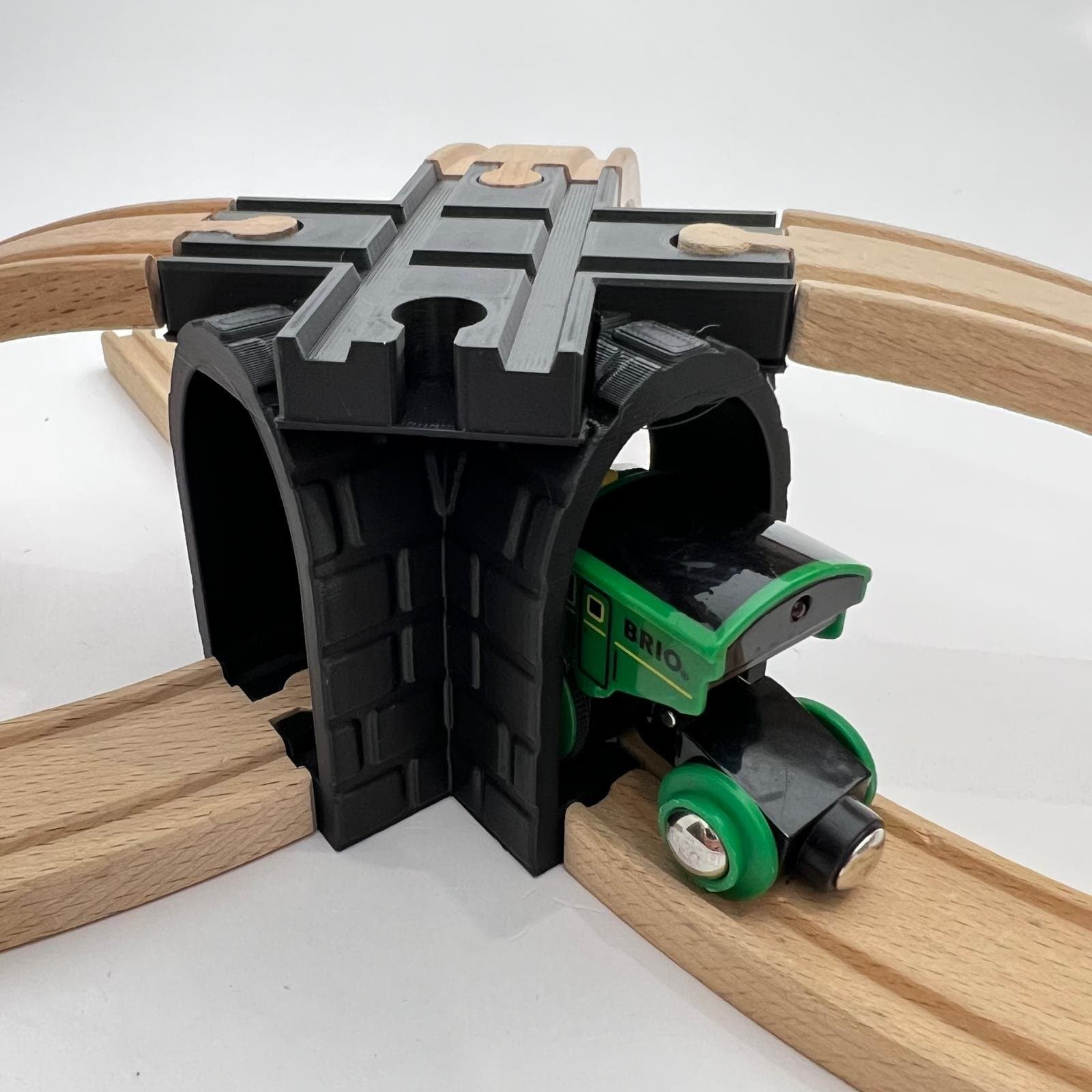 BRIO tunnel unik -Track Connector, till tågbanor