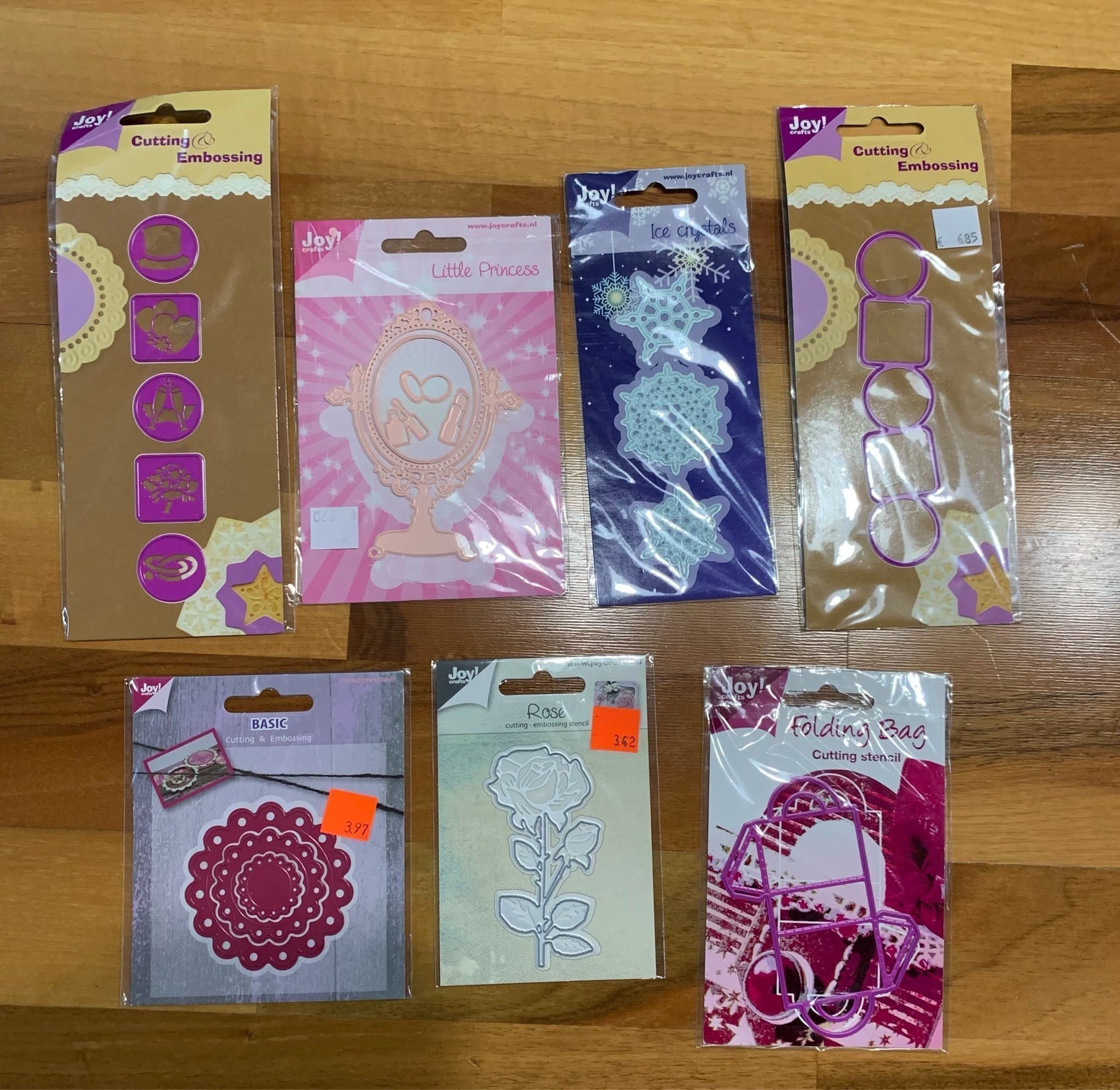 Joy! Crafts die-cut paket