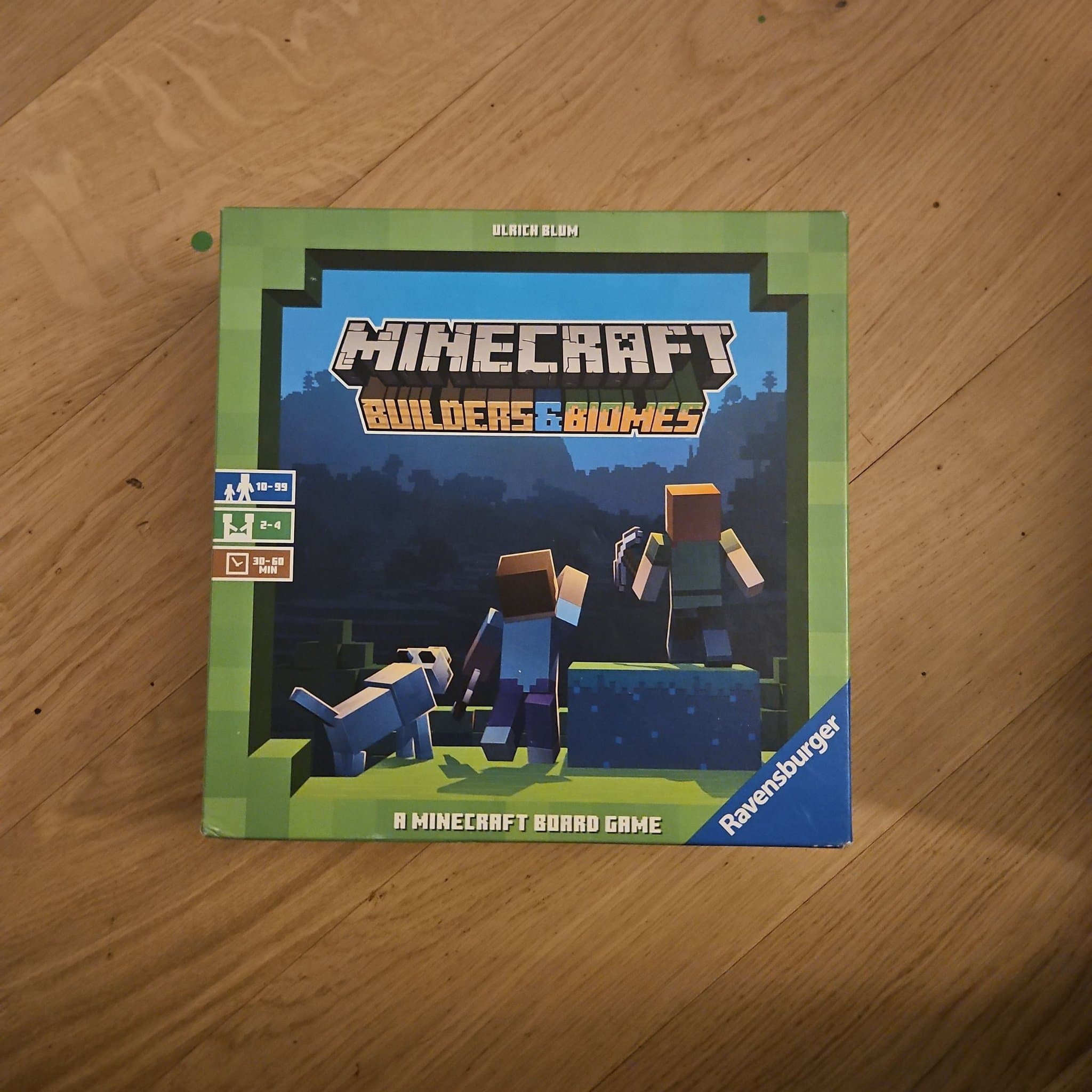 Minecraft Builders & Biomes Brädspel