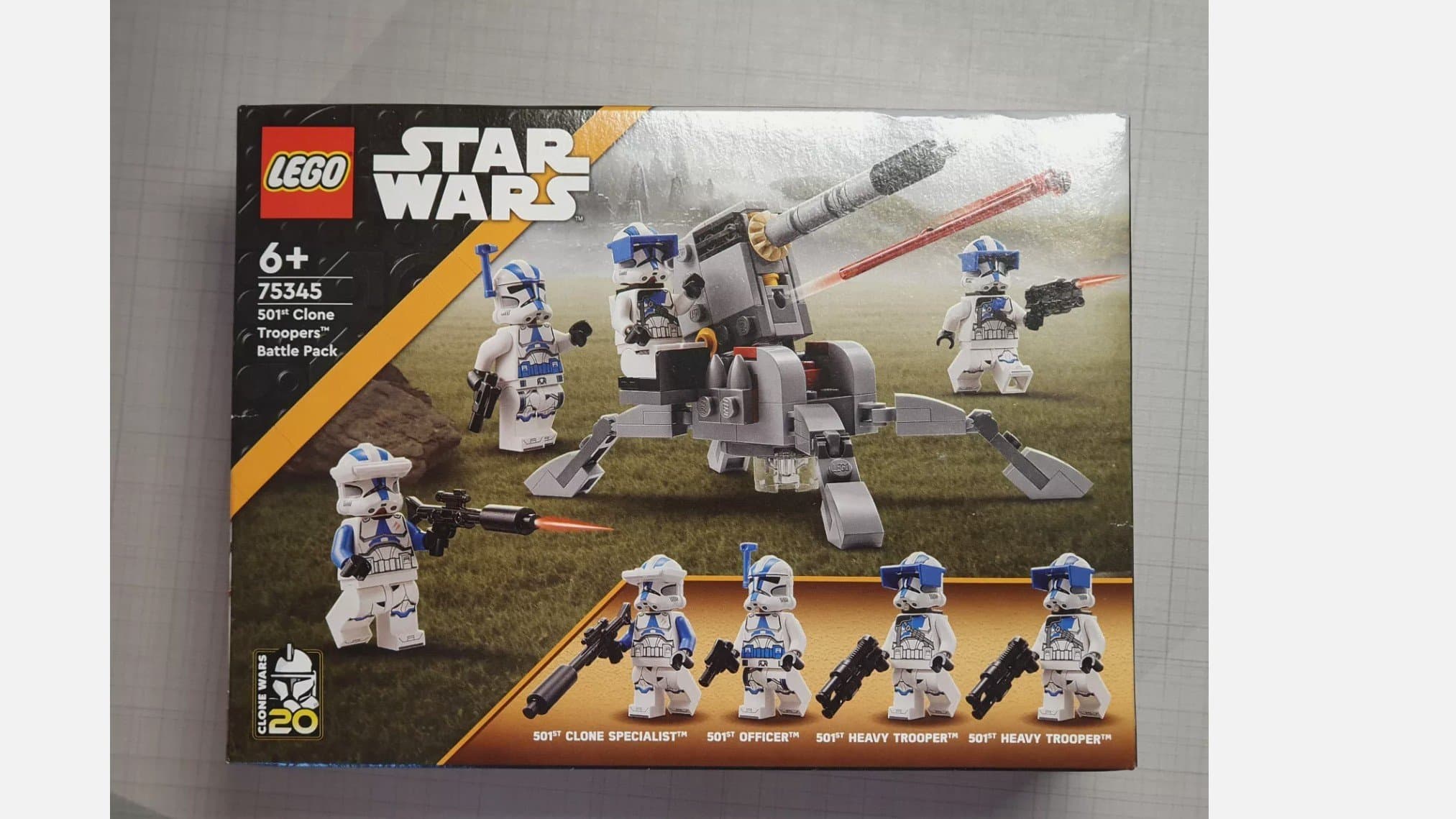 LEGO Star Wars - 501st Clone Troopers Battle Pack #75345