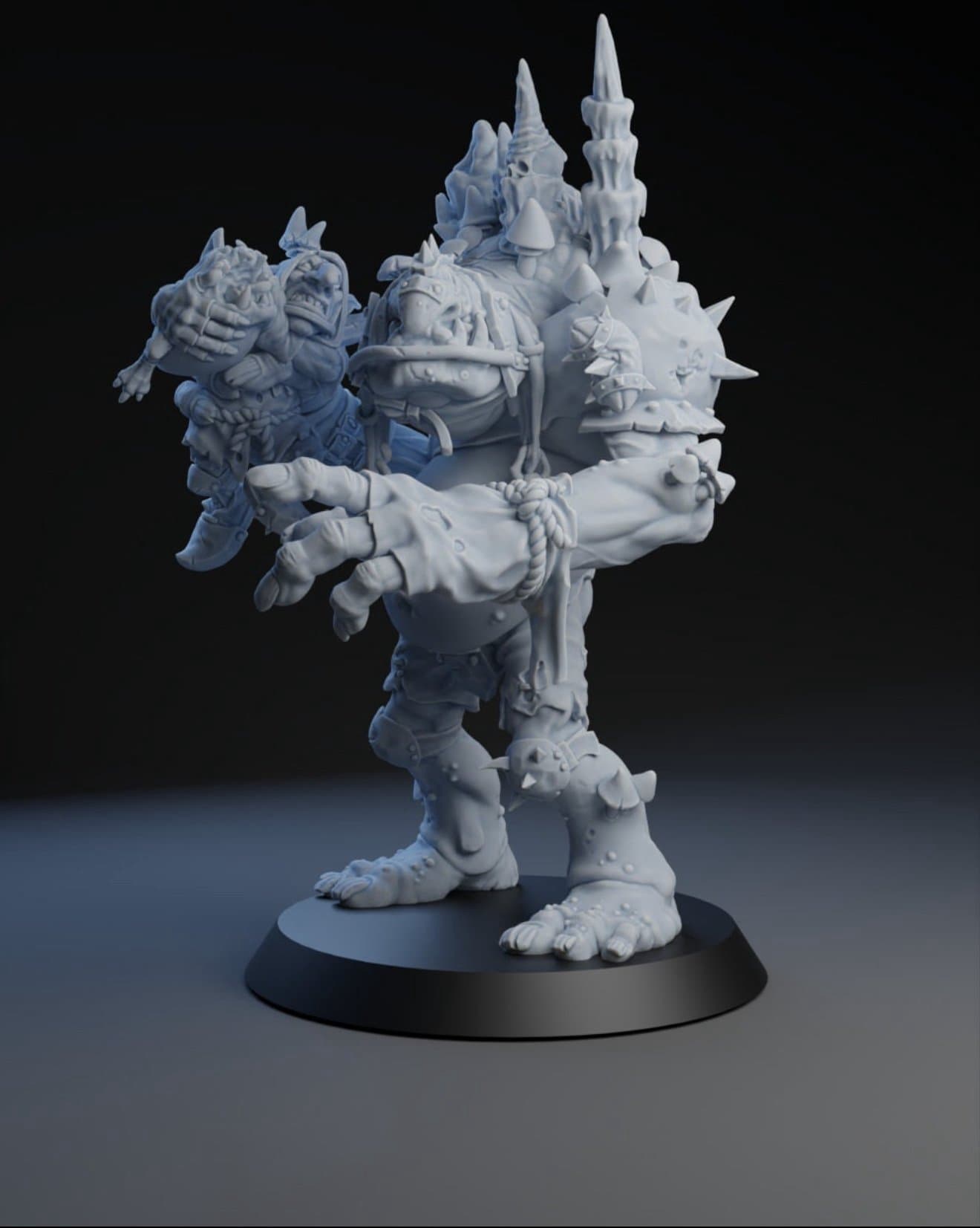 Fearsome Fungitz Troll, Blood Bowl,Dungeon bowl Fantasy football