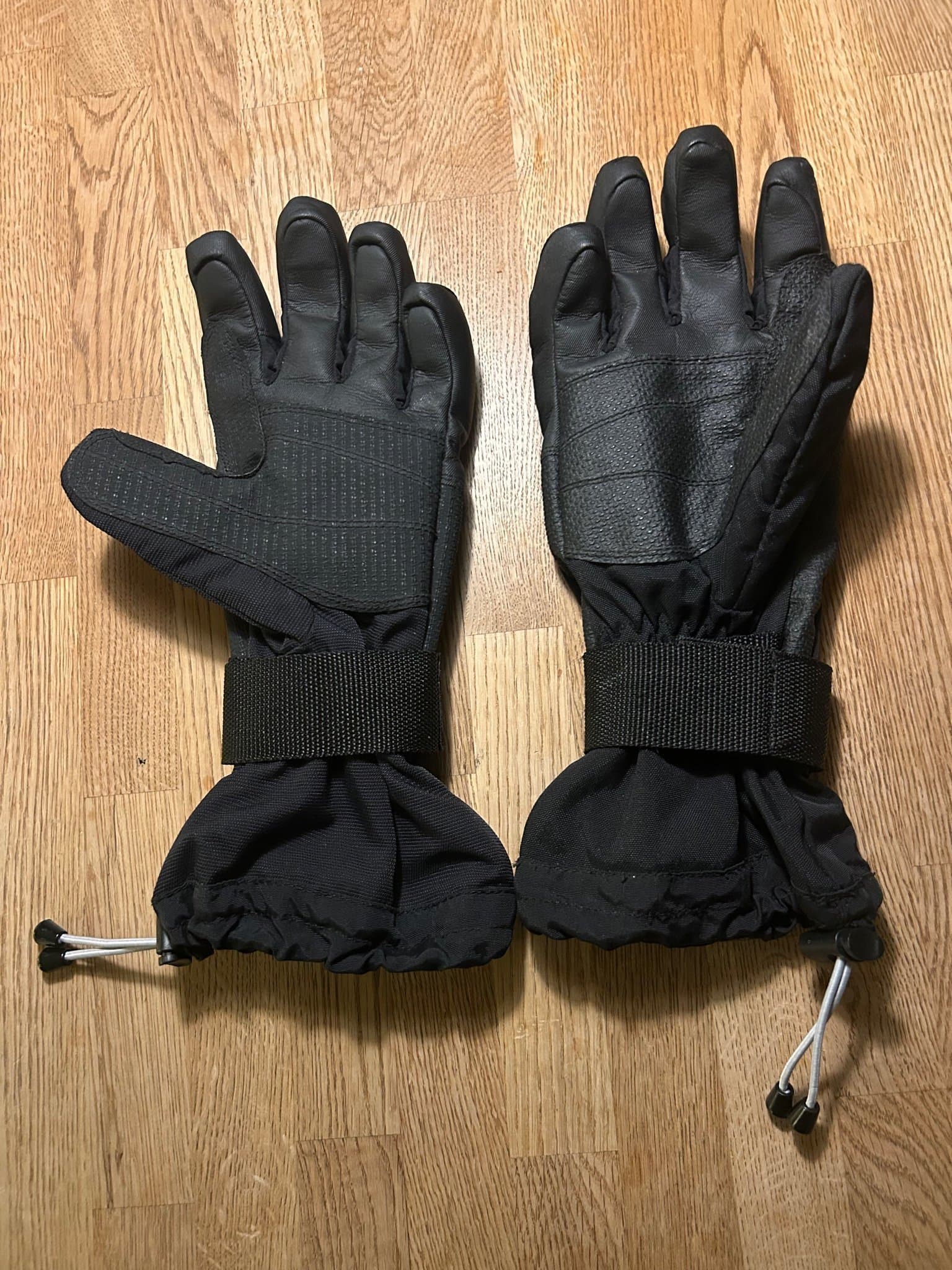 Gill svarta handskar, storlek XS