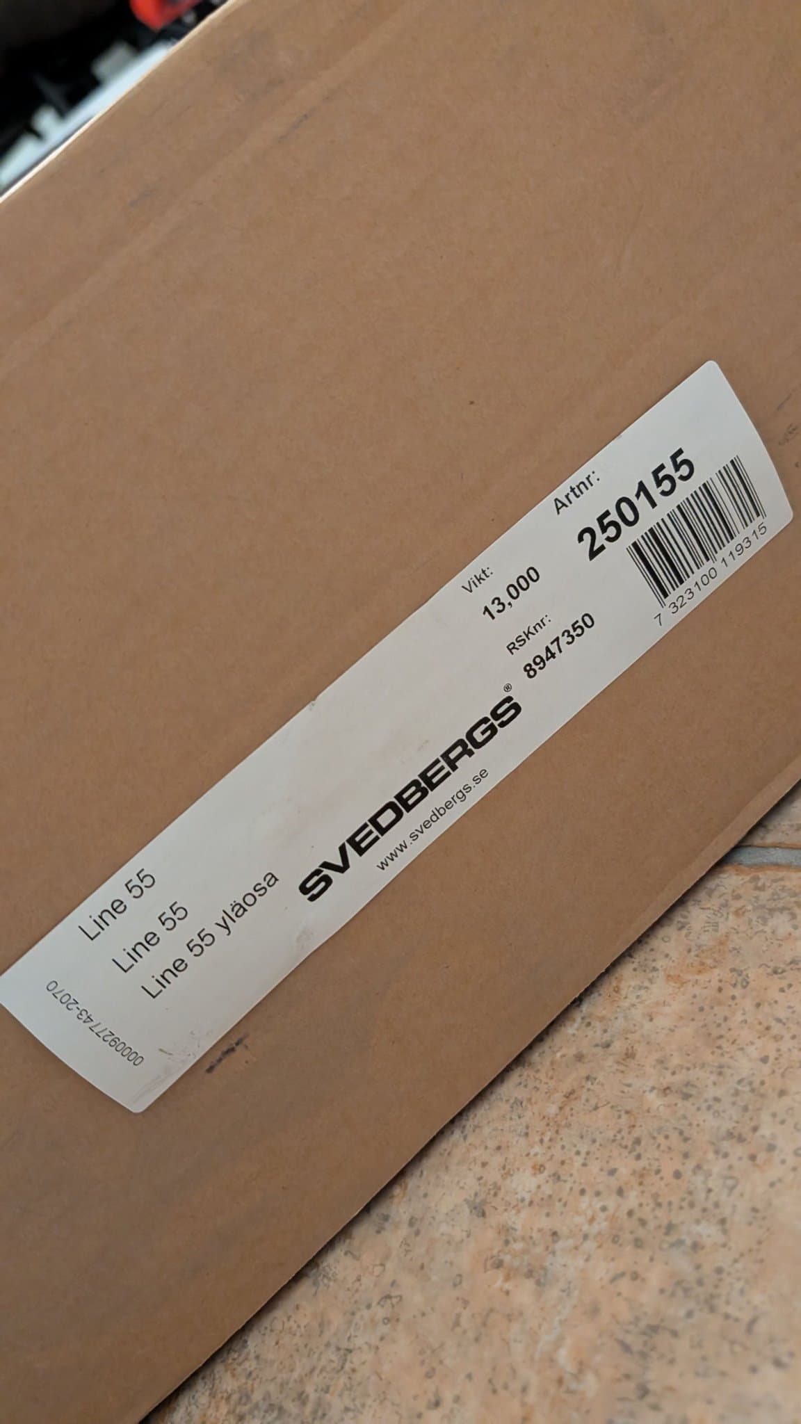 LINE 55 Svedbergs Spegelskåp 55 cm (Helt nytt)