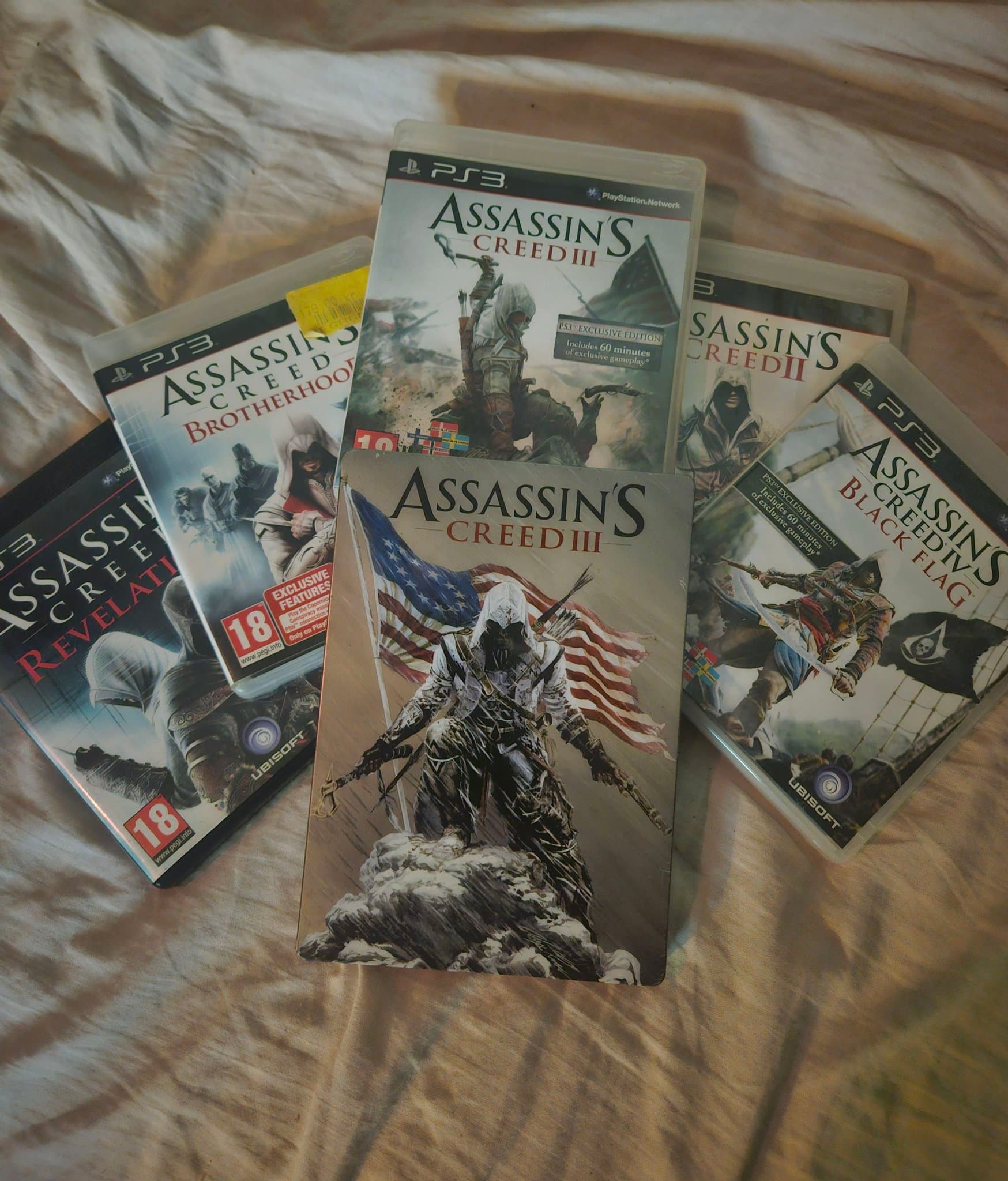 Assassin's Creed PS3 Spelpaket - 5 titlar - PlayStation 3