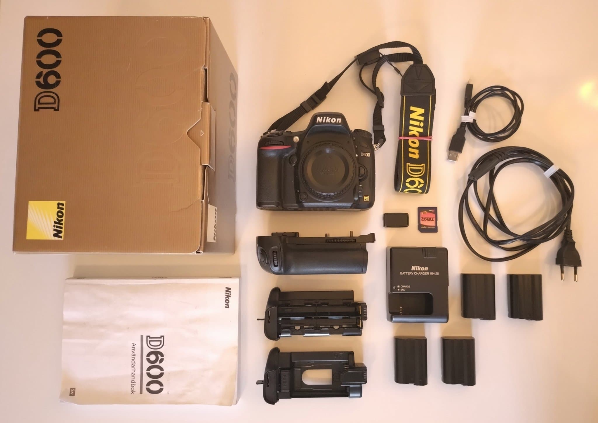Nikon D600 med shuttercount 2751
